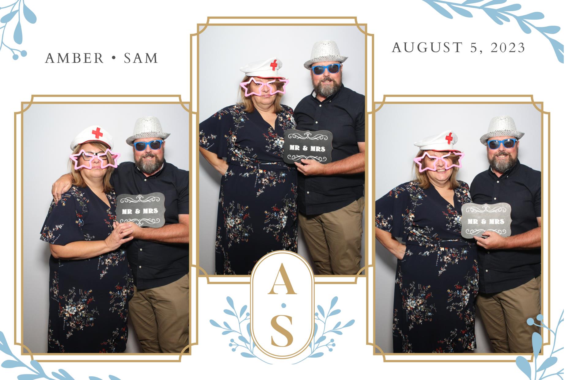 Amber & Sam's Wedding  | View more photos from the event at gallery.myphotoboothexperience.co.uk/u/MyPhotoBoothExperienceLtd/Amber-Sams-Wedding