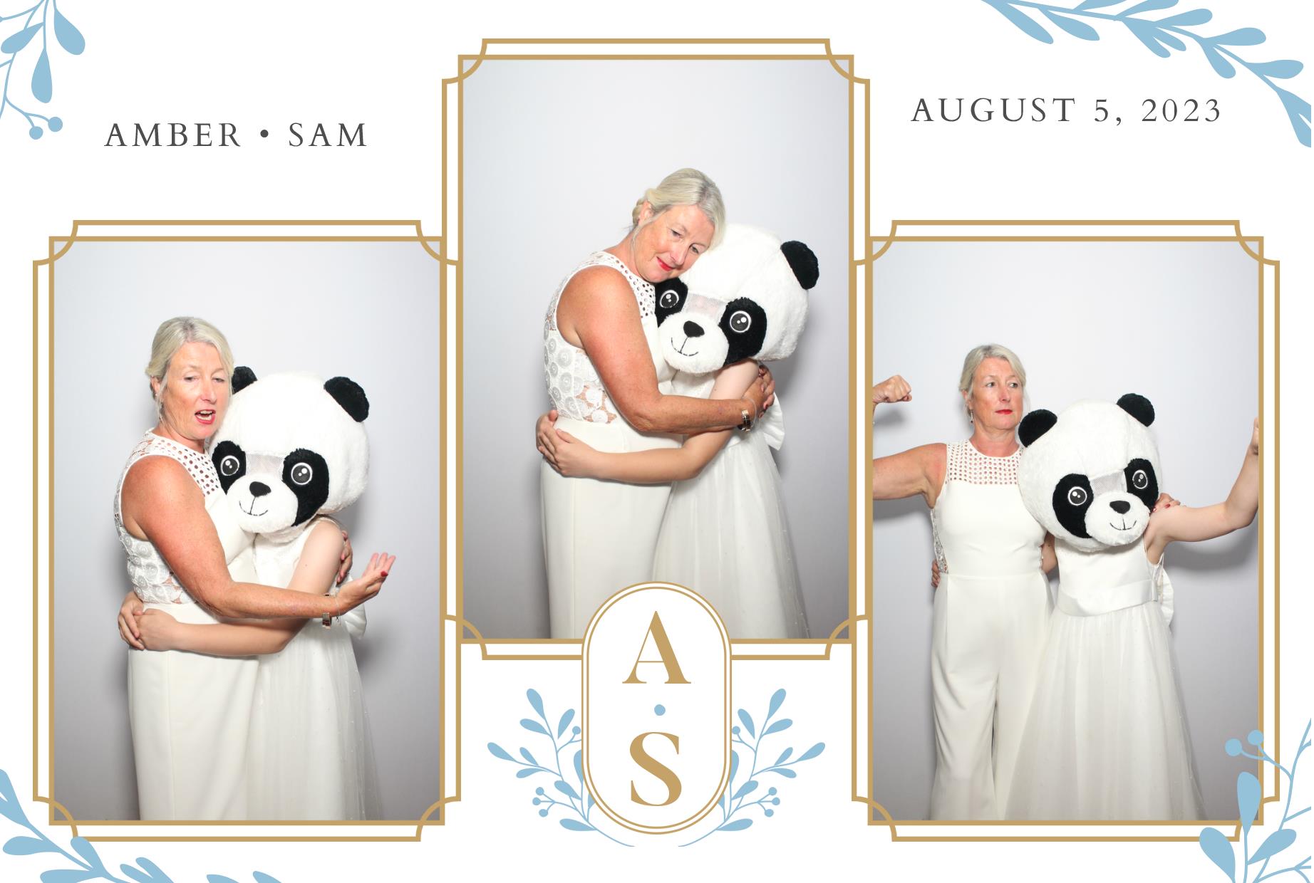 Amber & Sam's Wedding  | View more photos from the event at gallery.myphotoboothexperience.co.uk/u/MyPhotoBoothExperienceLtd/Amber-Sams-Wedding