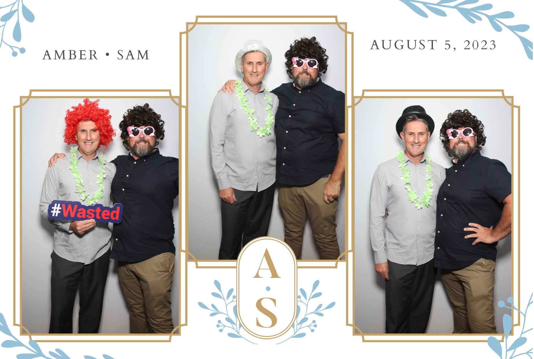 Amber & Sam's Wedding  | View more photos from the event at gallery.myphotoboothexperience.co.uk/u/MyPhotoBoothExperienceLtd/Amber-Sams-Wedding
