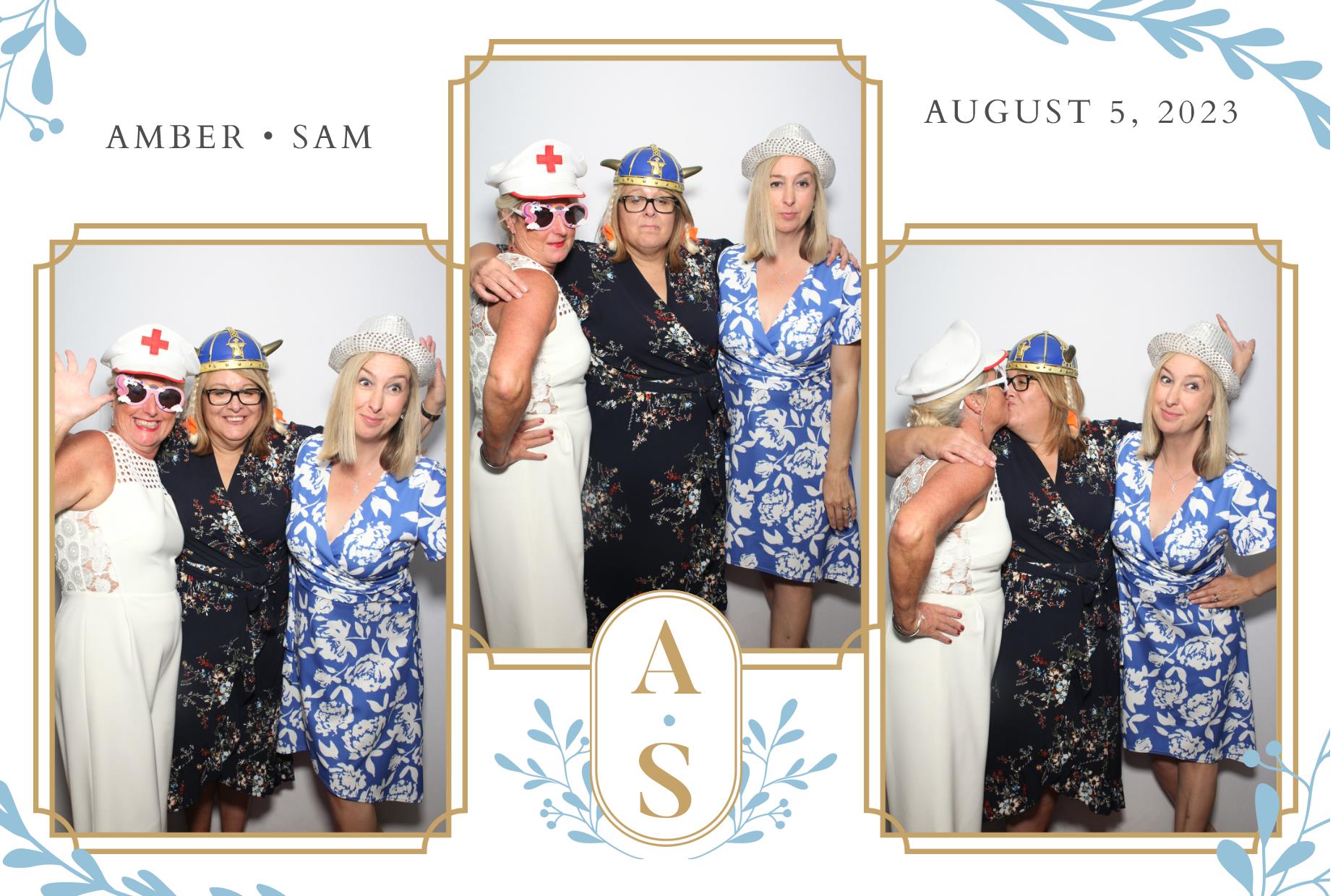 Amber & Sam's Wedding  | View more photos from the event at gallery.myphotoboothexperience.co.uk/u/MyPhotoBoothExperienceLtd/Amber-Sams-Wedding