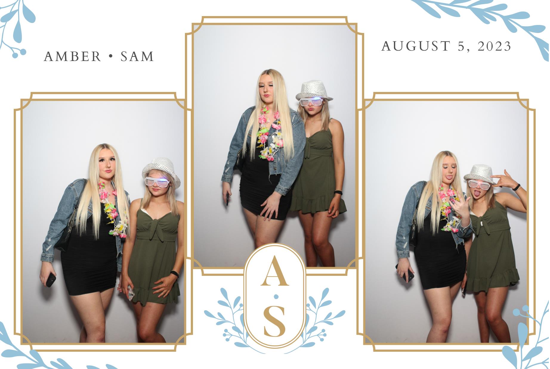 Amber & Sam's Wedding  | View more photos from the event at gallery.myphotoboothexperience.co.uk/u/MyPhotoBoothExperienceLtd/Amber-Sams-Wedding