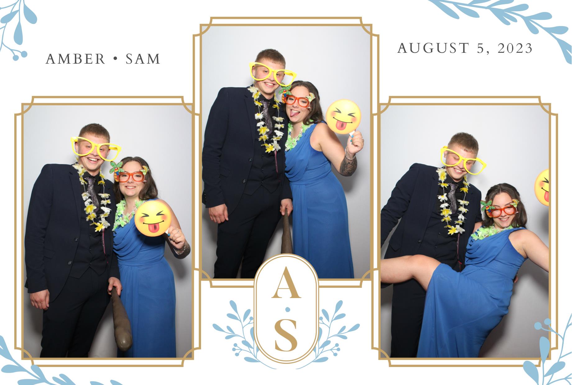 Amber & Sam's Wedding  | View more photos from the event at gallery.myphotoboothexperience.co.uk/u/MyPhotoBoothExperienceLtd/Amber-Sams-Wedding