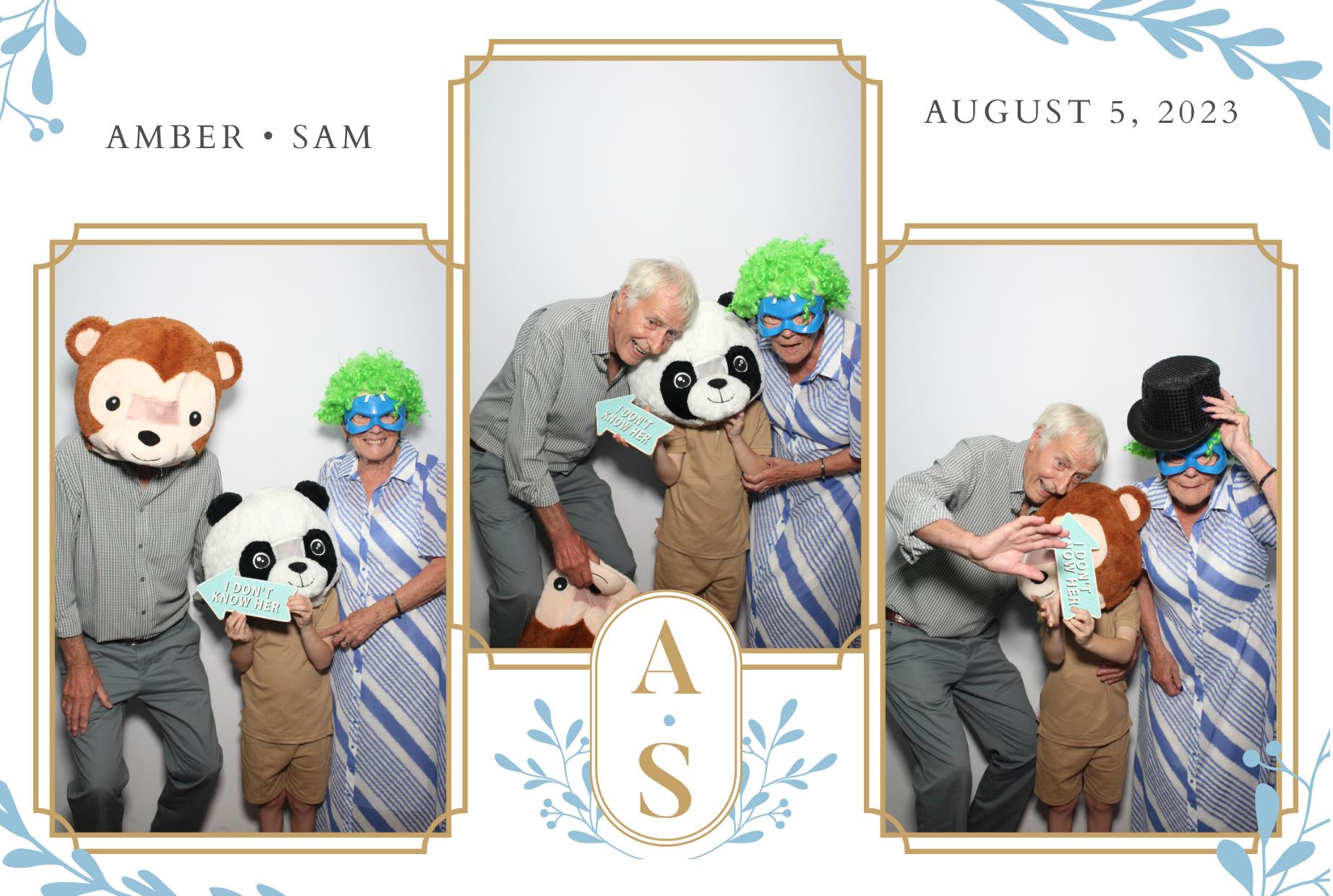 Amber & Sam's Wedding  | View more photos from the event at gallery.myphotoboothexperience.co.uk/u/MyPhotoBoothExperienceLtd/Amber-Sams-Wedding