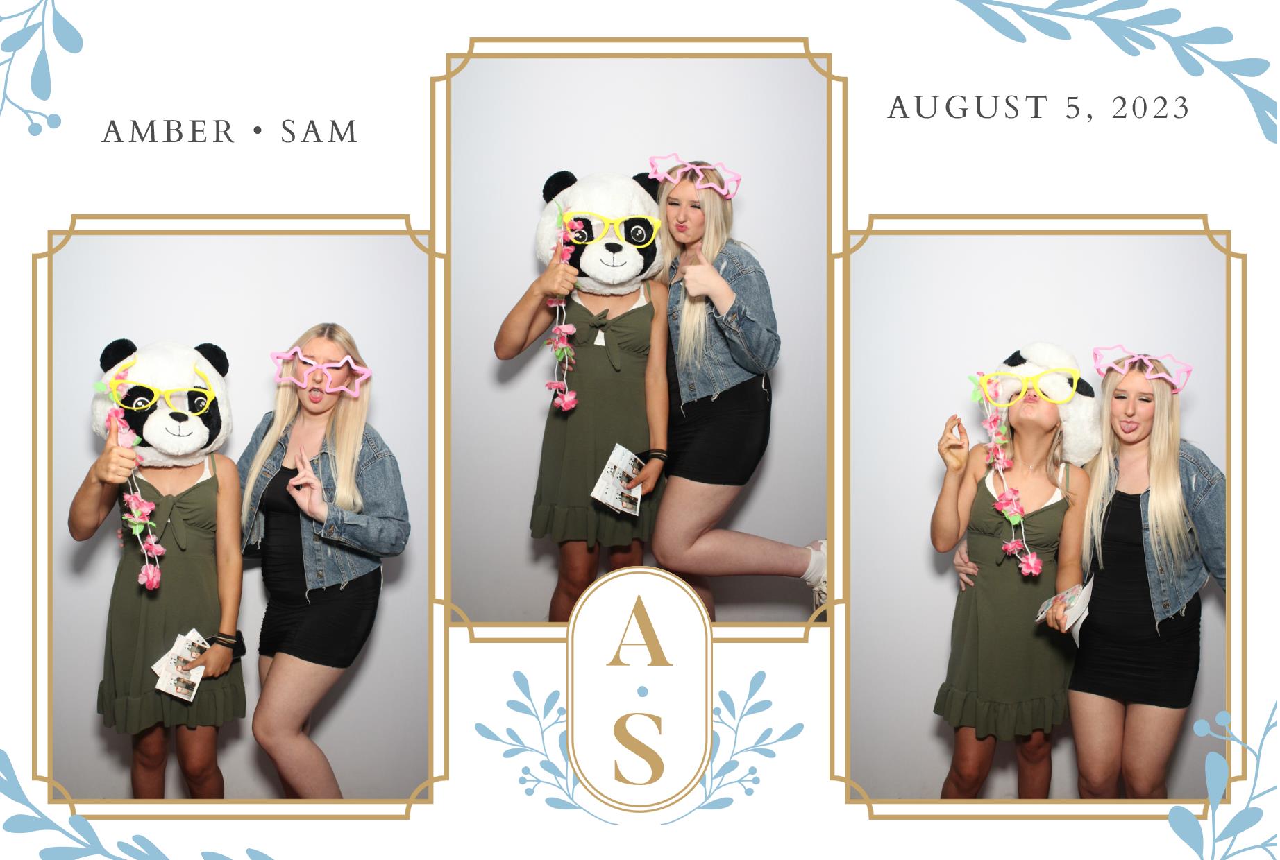 Amber & Sam's Wedding  | View more photos from the event at gallery.myphotoboothexperience.co.uk/u/MyPhotoBoothExperienceLtd/Amber-Sams-Wedding
