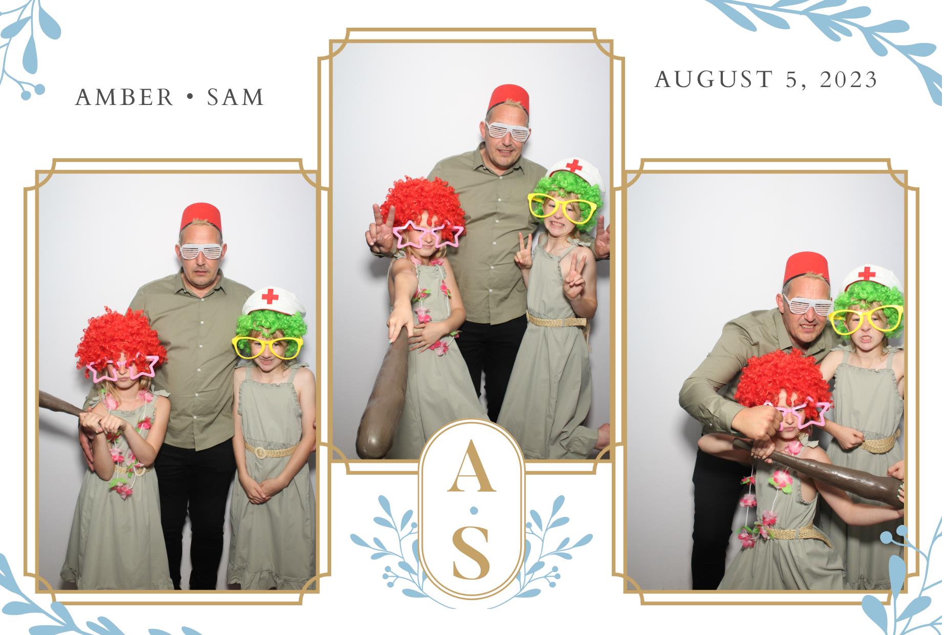 Amber & Sam's Wedding  | View more photos from the event at gallery.myphotoboothexperience.co.uk/u/MyPhotoBoothExperienceLtd/Amber-Sams-Wedding