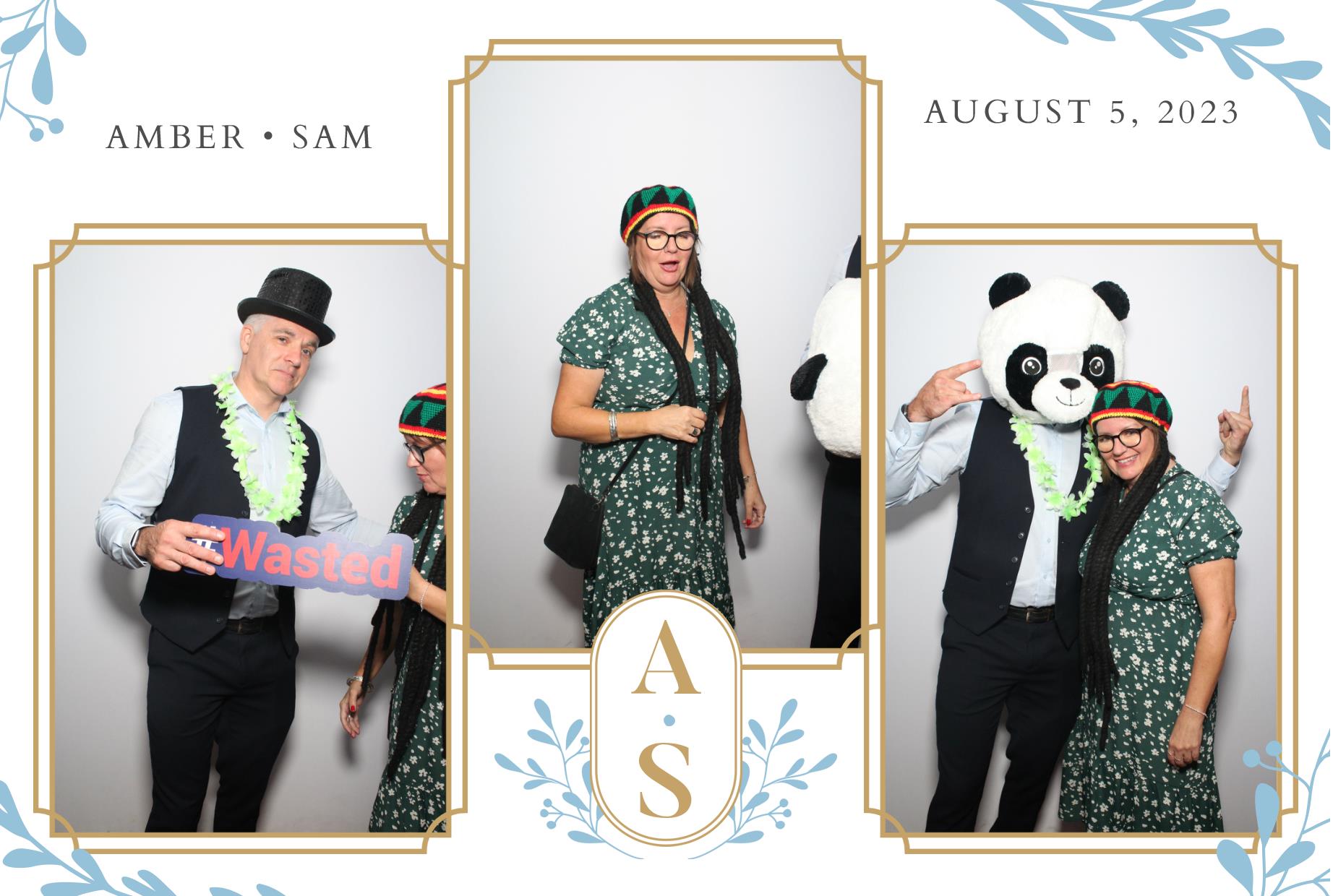 Amber & Sam's Wedding  | View more photos from the event at gallery.myphotoboothexperience.co.uk/u/MyPhotoBoothExperienceLtd/Amber-Sams-Wedding