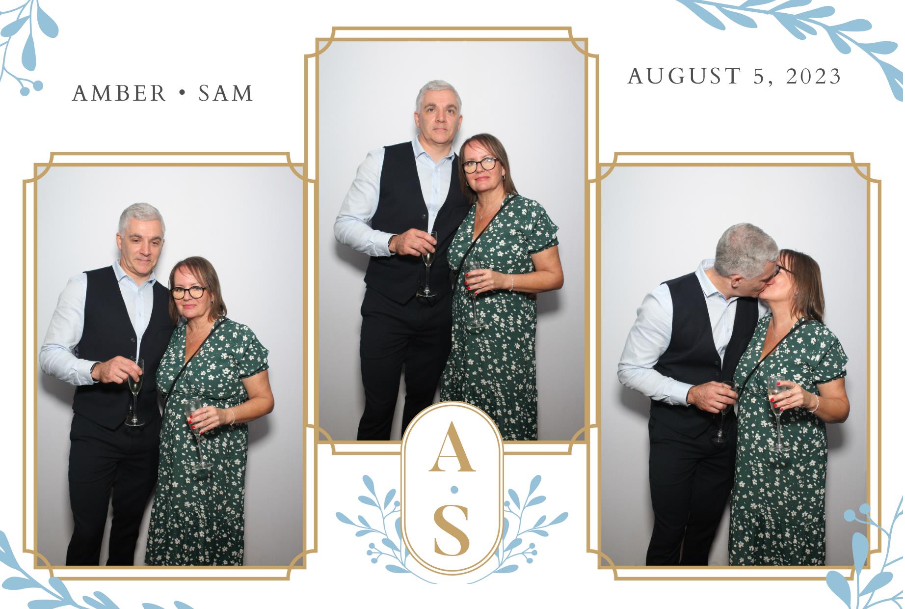 Amber & Sam's Wedding  | View more photos from the event at gallery.myphotoboothexperience.co.uk/u/MyPhotoBoothExperienceLtd/Amber-Sams-Wedding