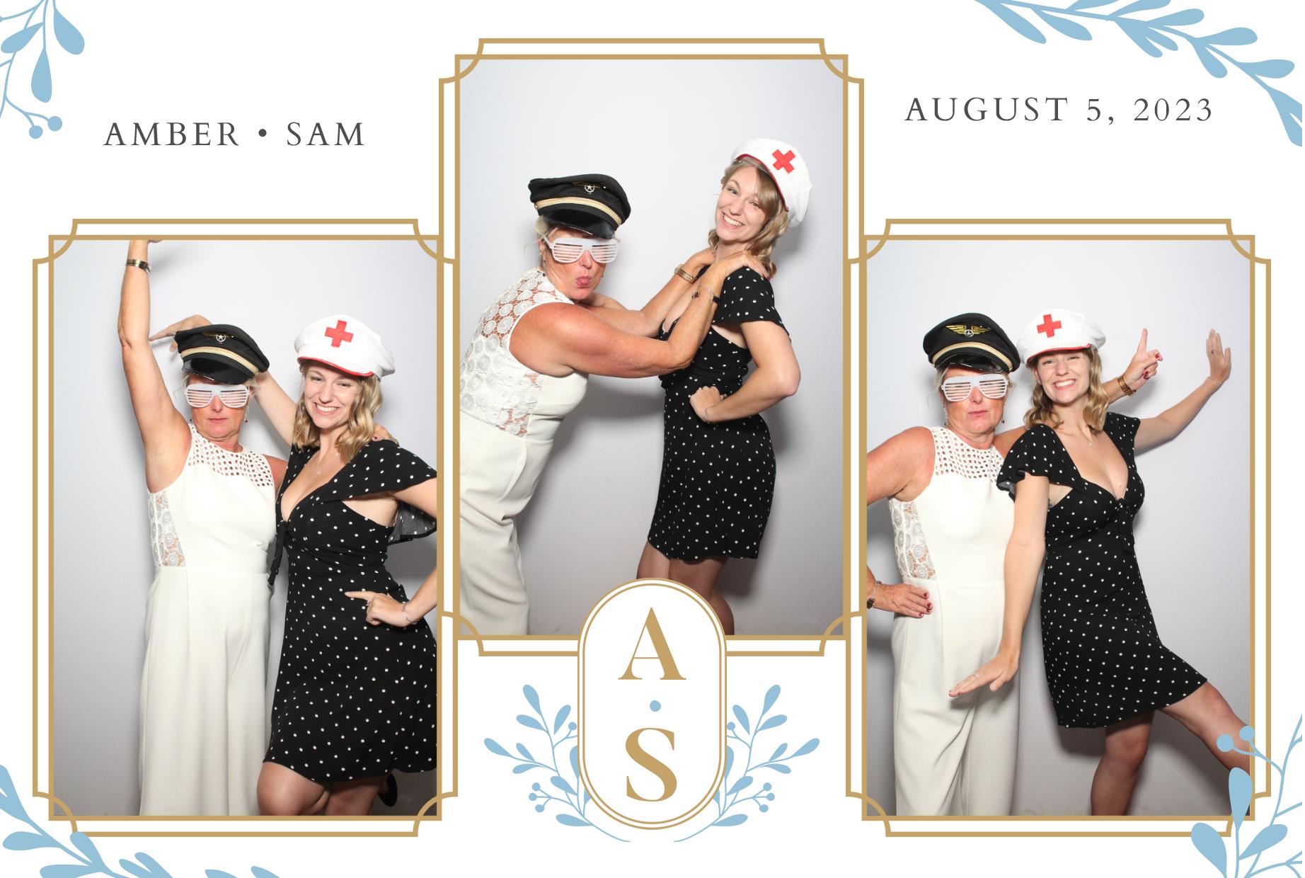 Amber & Sam's Wedding  | View more photos from the event at gallery.myphotoboothexperience.co.uk/u/MyPhotoBoothExperienceLtd/Amber-Sams-Wedding