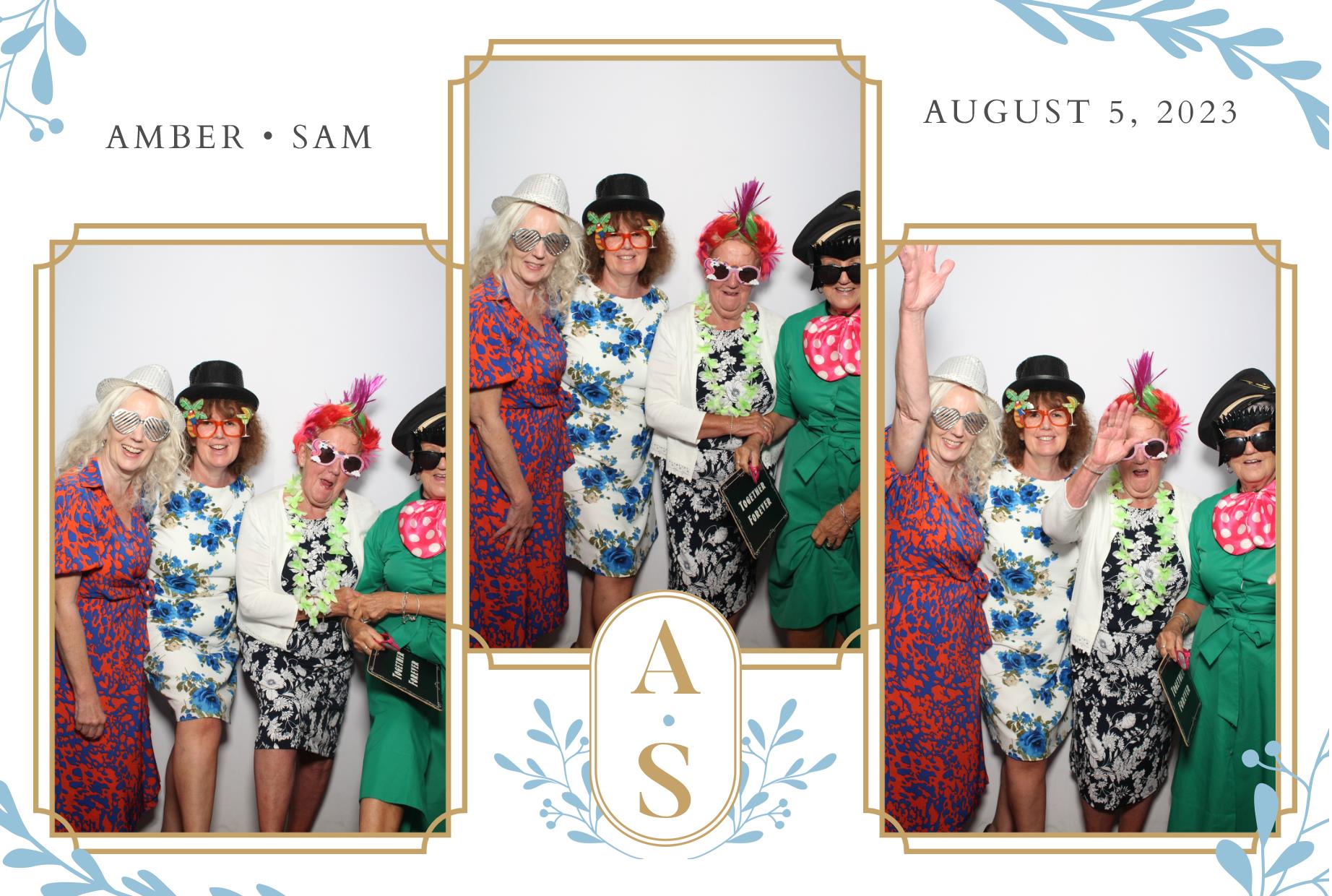 Amber & Sam's Wedding  | View more photos from the event at gallery.myphotoboothexperience.co.uk/u/MyPhotoBoothExperienceLtd/Amber-Sams-Wedding