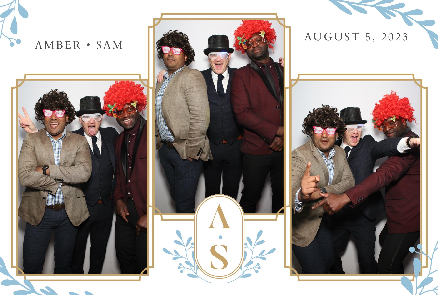 Amber & Sam's Wedding  | View more photos from the event at gallery.myphotoboothexperience.co.uk/u/MyPhotoBoothExperienceLtd/Amber-Sams-Wedding