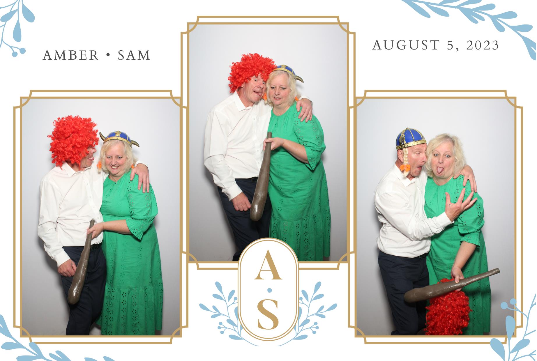 Amber & Sam's Wedding  | View more photos from the event at gallery.myphotoboothexperience.co.uk/u/MyPhotoBoothExperienceLtd/Amber-Sams-Wedding
