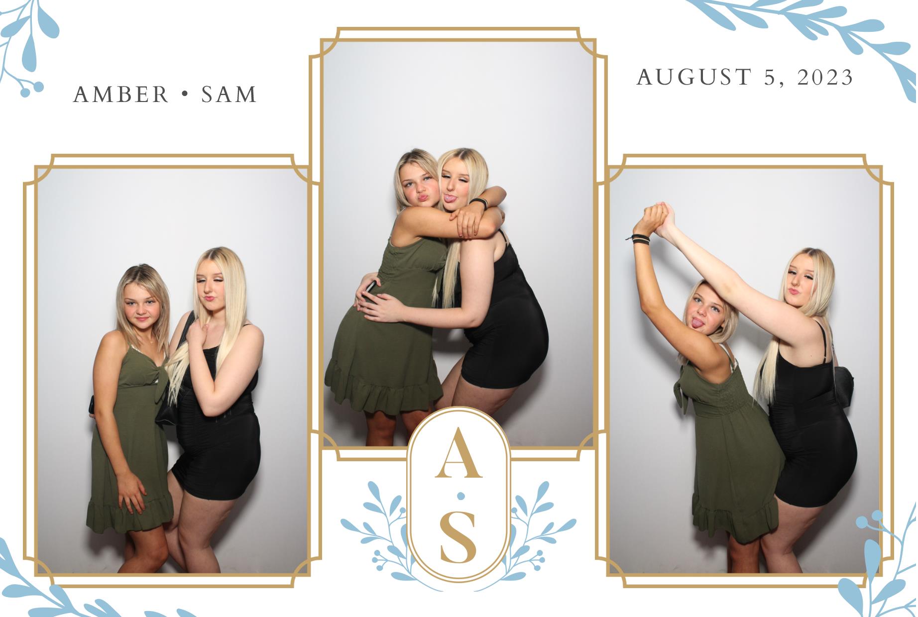 Amber & Sam's Wedding  | View more photos from the event at gallery.myphotoboothexperience.co.uk/u/MyPhotoBoothExperienceLtd/Amber-Sams-Wedding