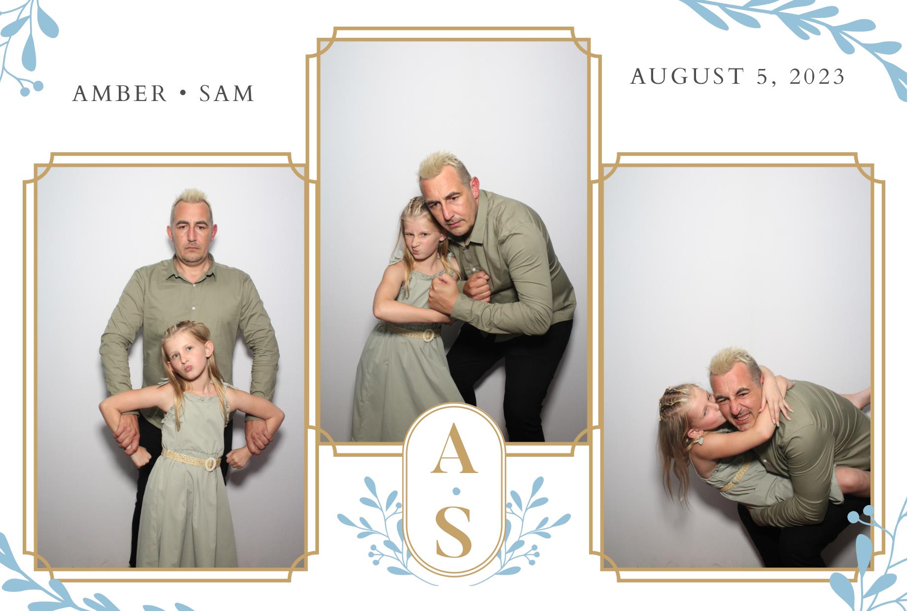Amber & Sam's Wedding  | View more photos from the event at gallery.myphotoboothexperience.co.uk/u/MyPhotoBoothExperienceLtd/Amber-Sams-Wedding