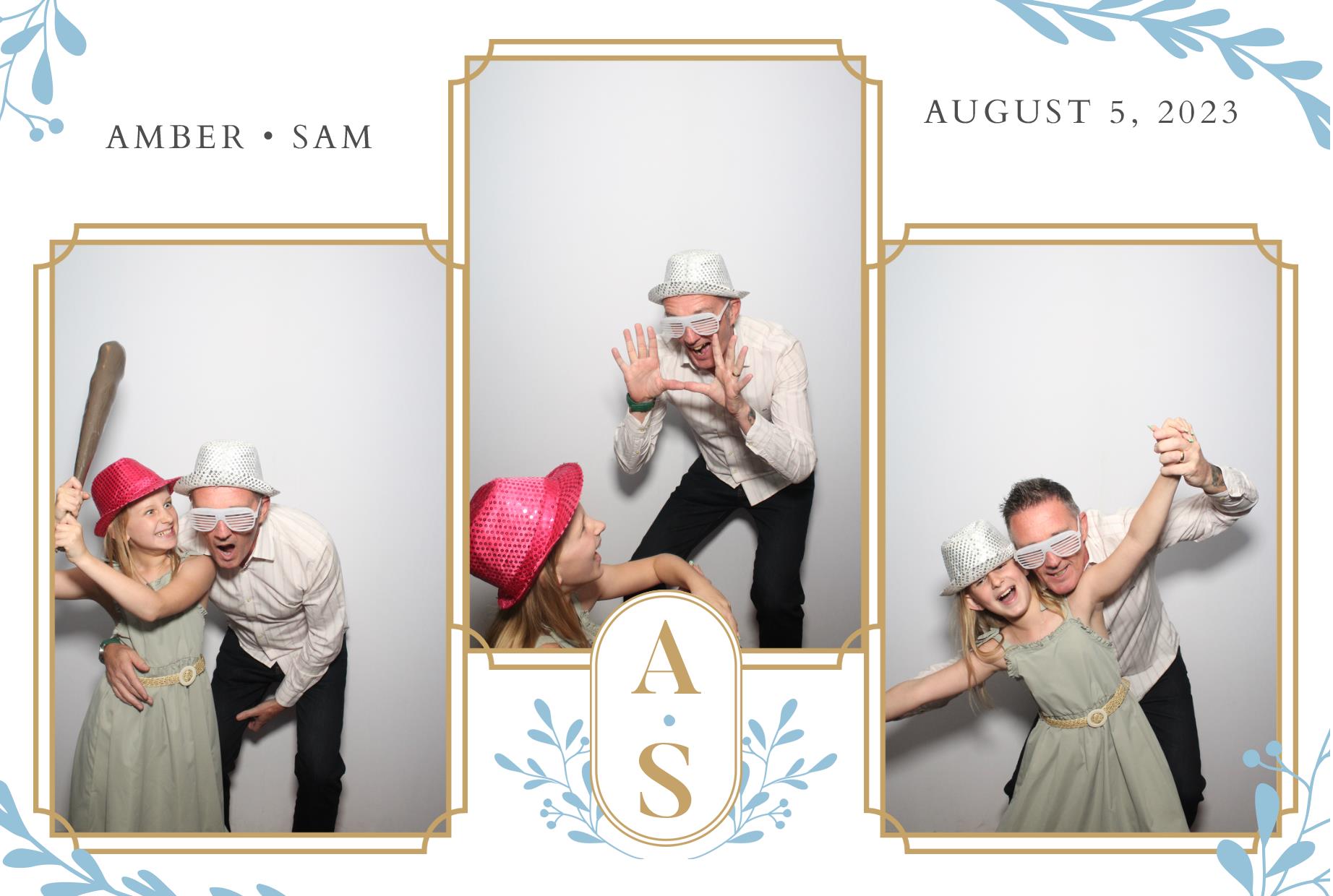 Amber & Sam's Wedding  | View more photos from the event at gallery.myphotoboothexperience.co.uk/u/MyPhotoBoothExperienceLtd/Amber-Sams-Wedding