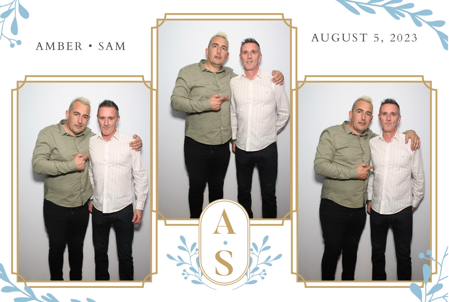 Amber & Sam's Wedding  | View more photos from the event at gallery.myphotoboothexperience.co.uk/u/MyPhotoBoothExperienceLtd/Amber-Sams-Wedding