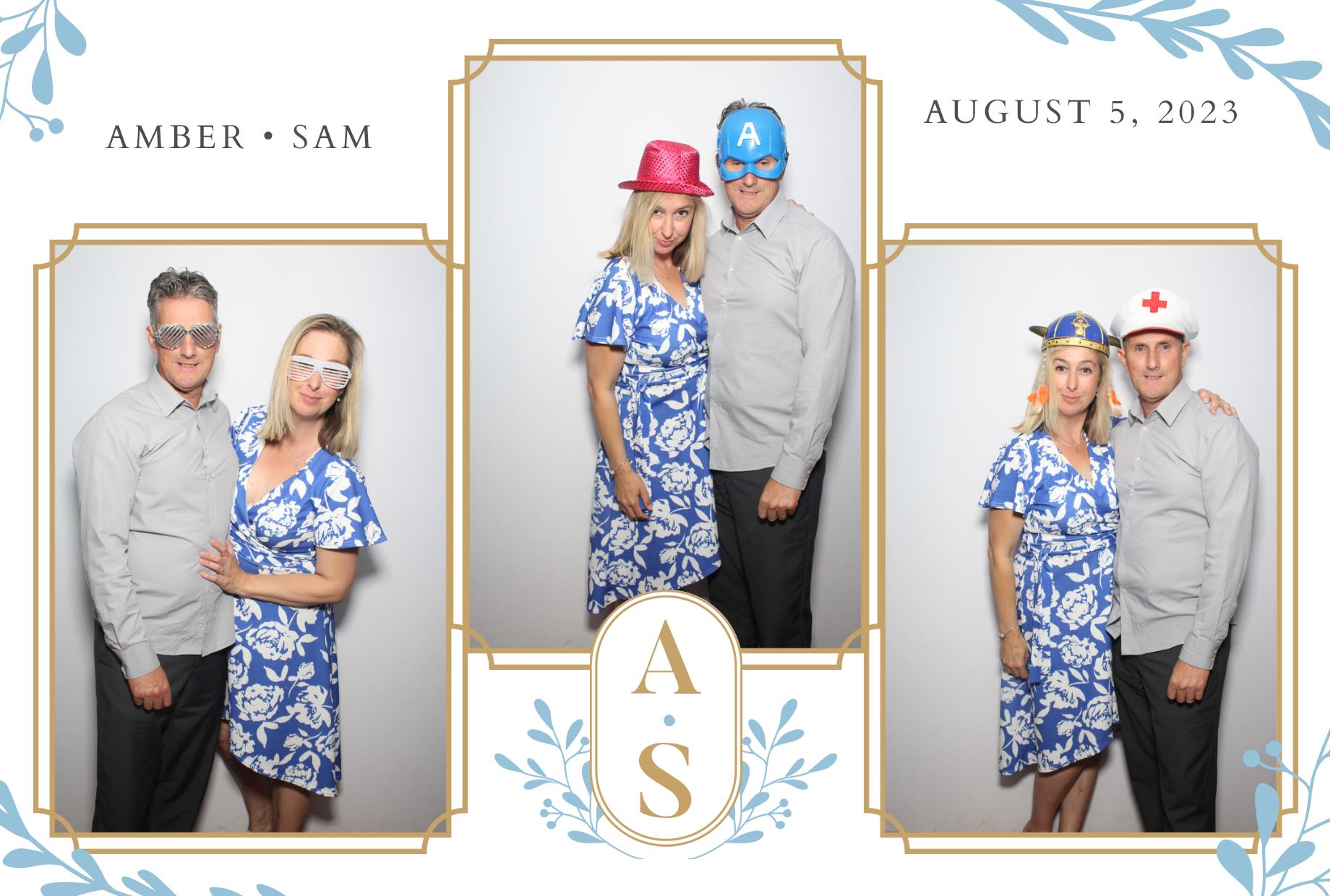 Amber & Sam's Wedding  | View more photos from the event at gallery.myphotoboothexperience.co.uk/u/MyPhotoBoothExperienceLtd/Amber-Sams-Wedding