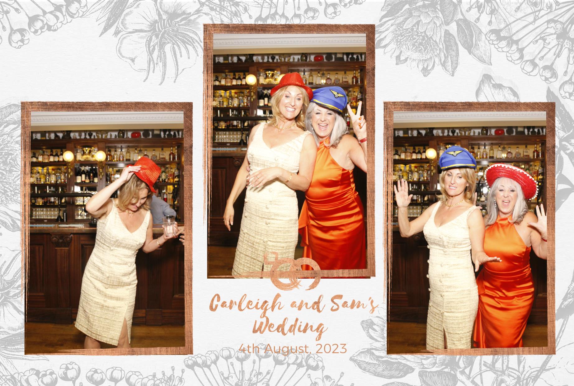 Carleigh & Sam's Wedding  | View more photos from the event at gallery.myphotoboothexperience.co.uk/u/MyPhotoBoothExperienceLtd/Carleigh-Sams-Wedding