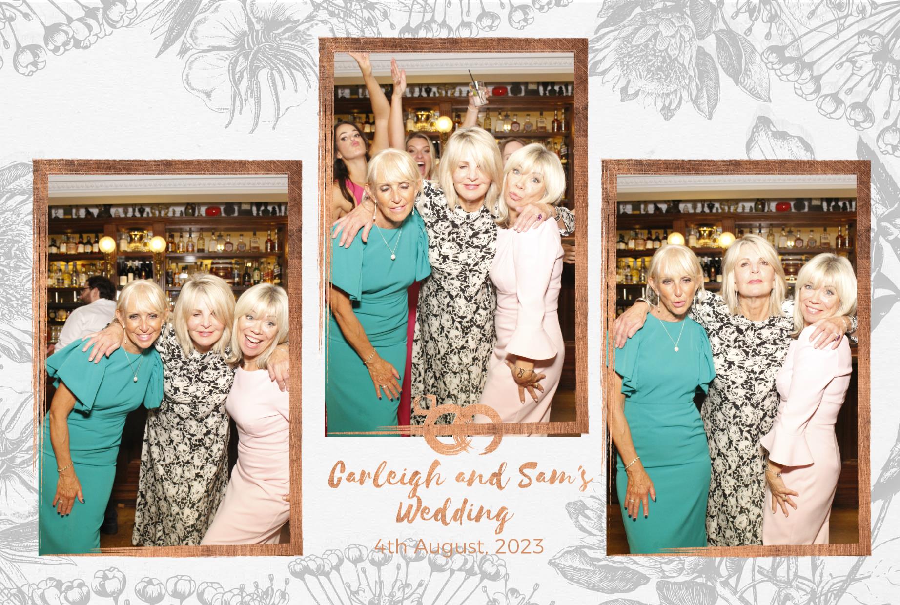 Carleigh & Sam's Wedding  | View more photos from the event at gallery.myphotoboothexperience.co.uk/u/MyPhotoBoothExperienceLtd/Carleigh-Sams-Wedding
