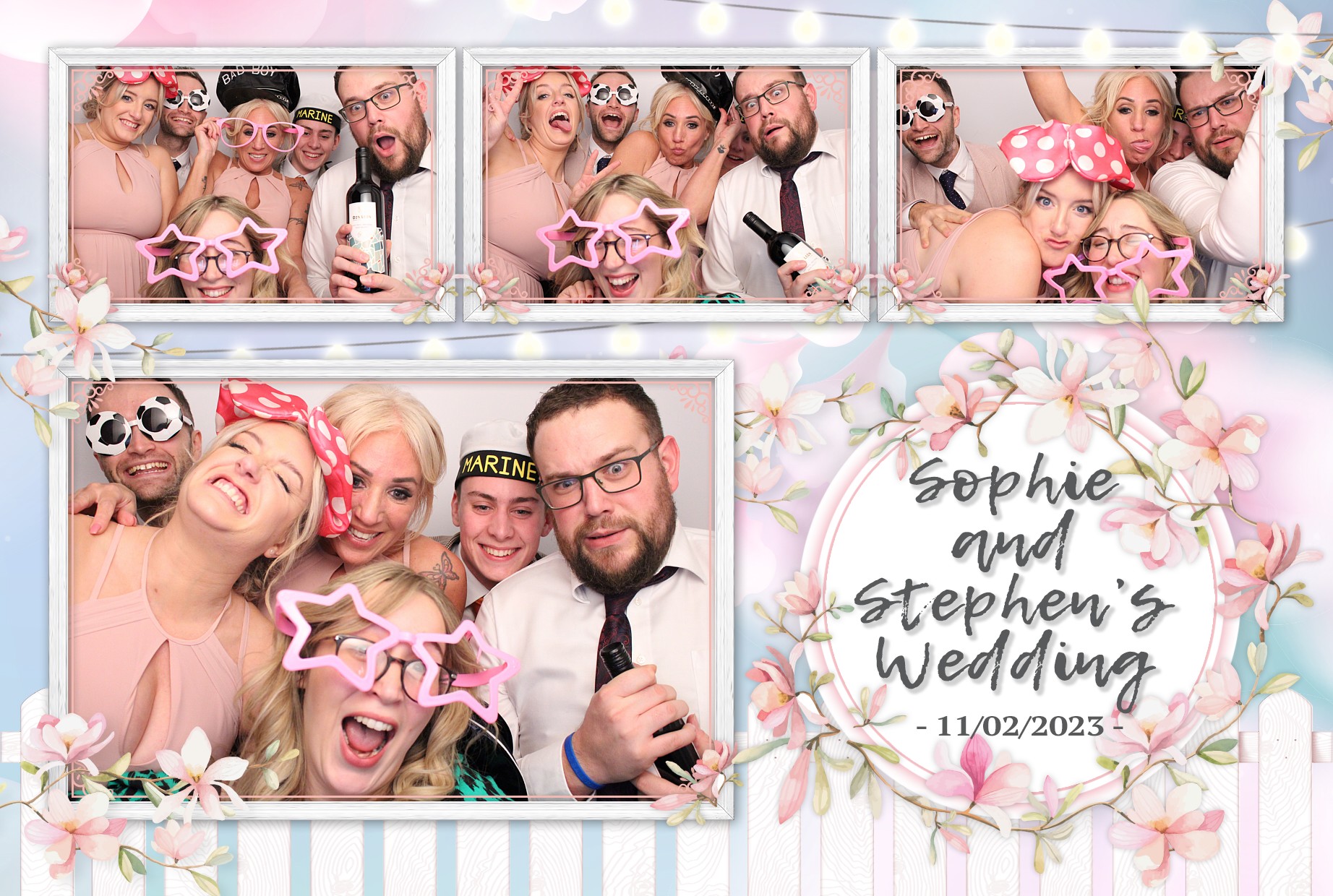 Sophie & Stephen's Wedding | View more photos from the event at gallery.myphotoboothexperience.co.uk/u/MyPhotoBoothExperienceLtd/Sophie-Stephens-Wedding