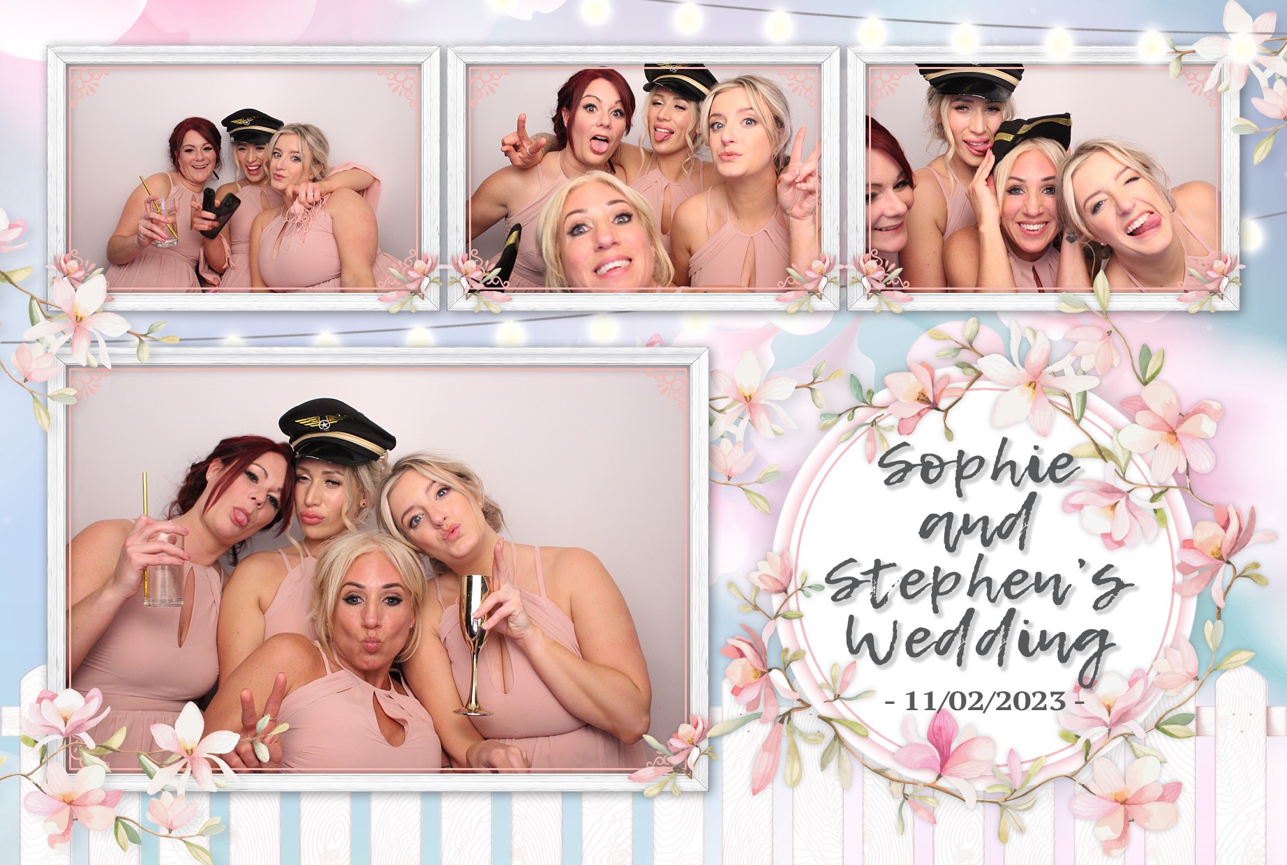 Sophie & Stephen's Wedding | View more photos from the event at gallery.myphotoboothexperience.co.uk/u/MyPhotoBoothExperienceLtd/Sophie-Stephens-Wedding