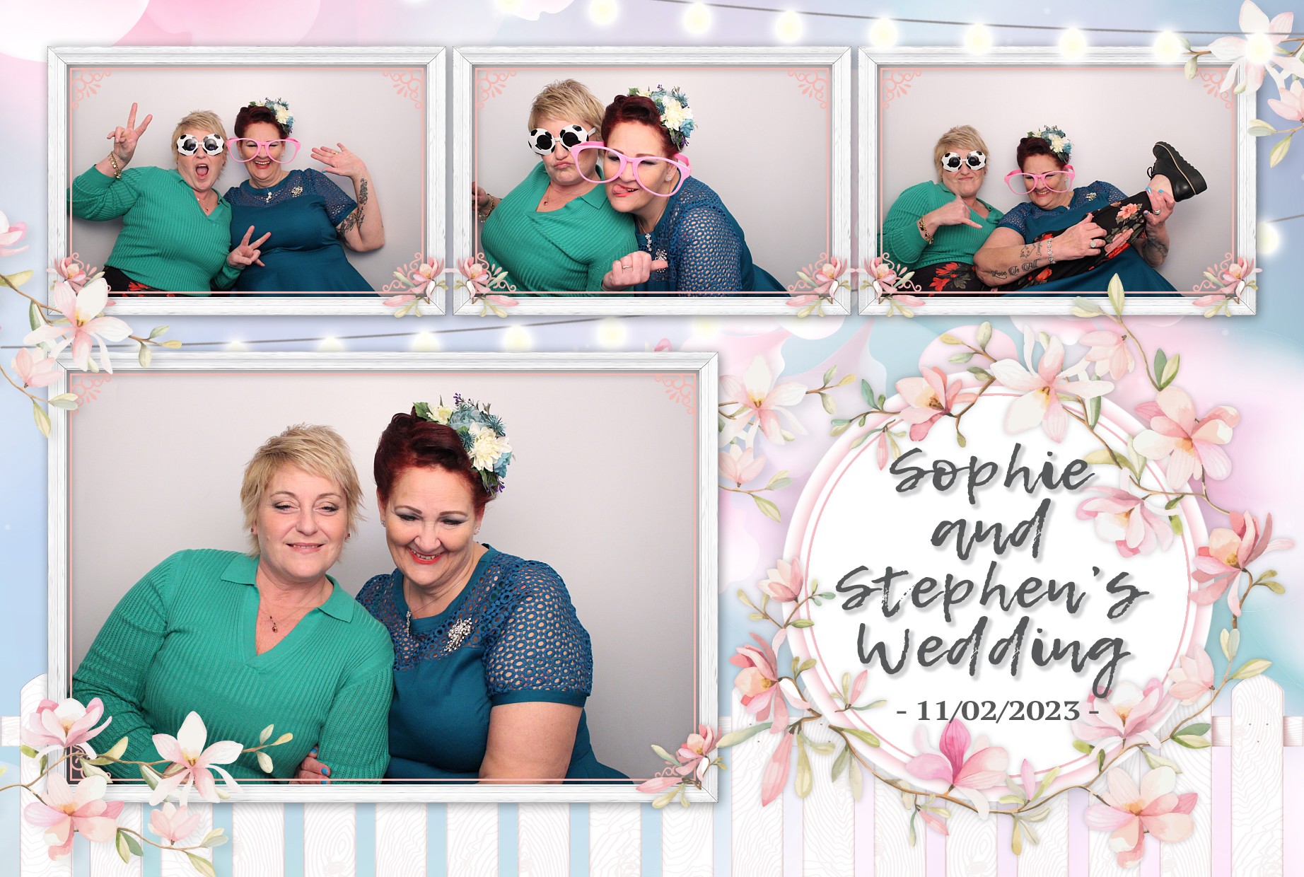 Sophie & Stephen's Wedding | View more photos from the event at gallery.myphotoboothexperience.co.uk/u/MyPhotoBoothExperienceLtd/Sophie-Stephens-Wedding