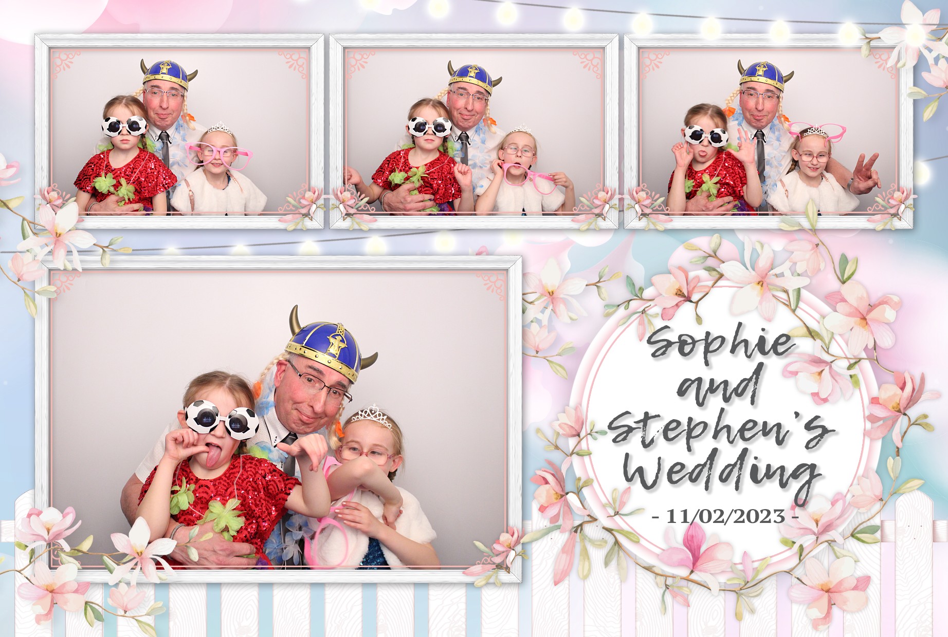 Sophie & Stephen's Wedding | View more photos from the event at gallery.myphotoboothexperience.co.uk/u/MyPhotoBoothExperienceLtd/Sophie-Stephens-Wedding