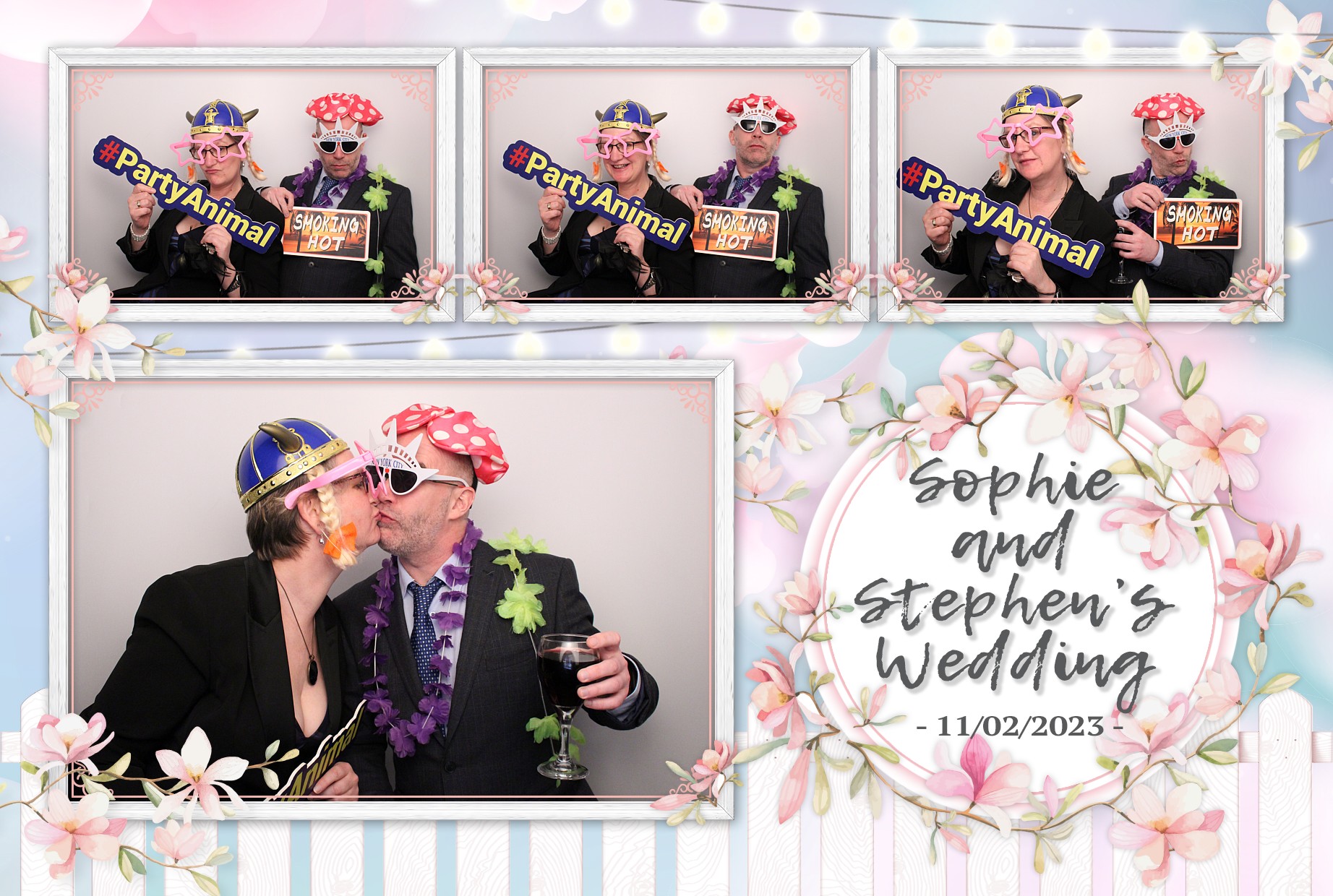 Sophie & Stephen's Wedding | View more photos from the event at gallery.myphotoboothexperience.co.uk/u/MyPhotoBoothExperienceLtd/Sophie-Stephens-Wedding