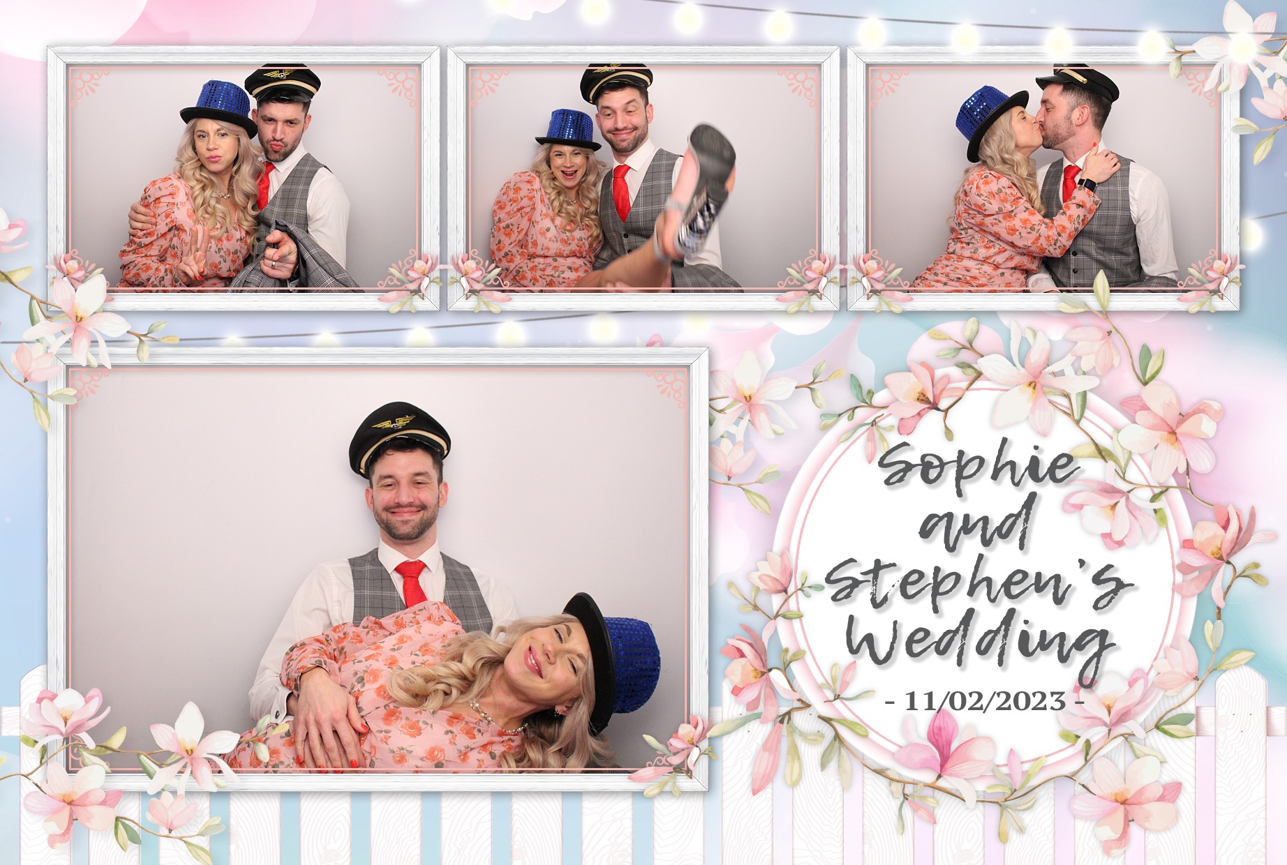 Sophie & Stephen's Wedding | View more photos from the event at gallery.myphotoboothexperience.co.uk/u/MyPhotoBoothExperienceLtd/Sophie-Stephens-Wedding