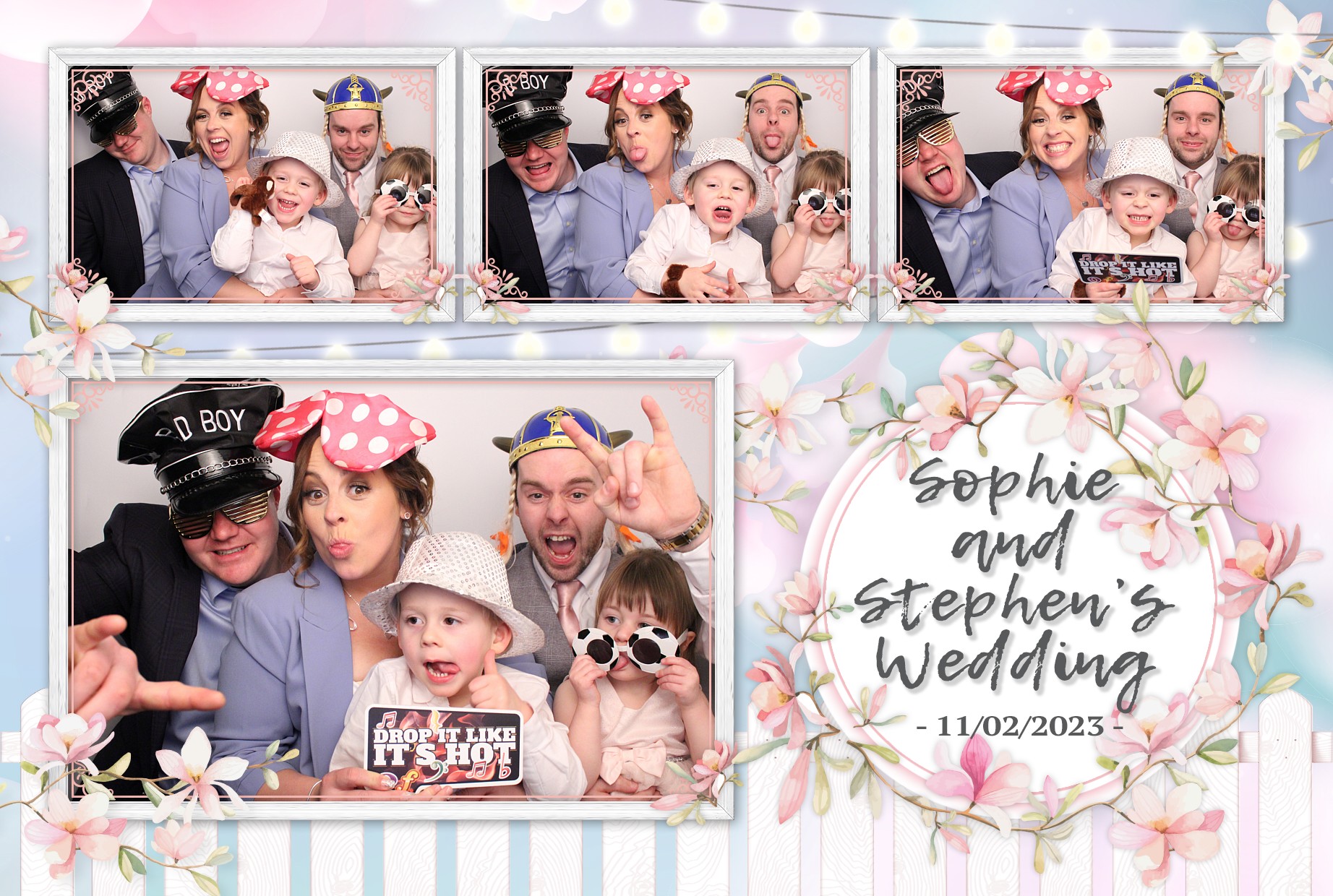 Sophie & Stephen's Wedding | View more photos from the event at gallery.myphotoboothexperience.co.uk/u/MyPhotoBoothExperienceLtd/Sophie-Stephens-Wedding