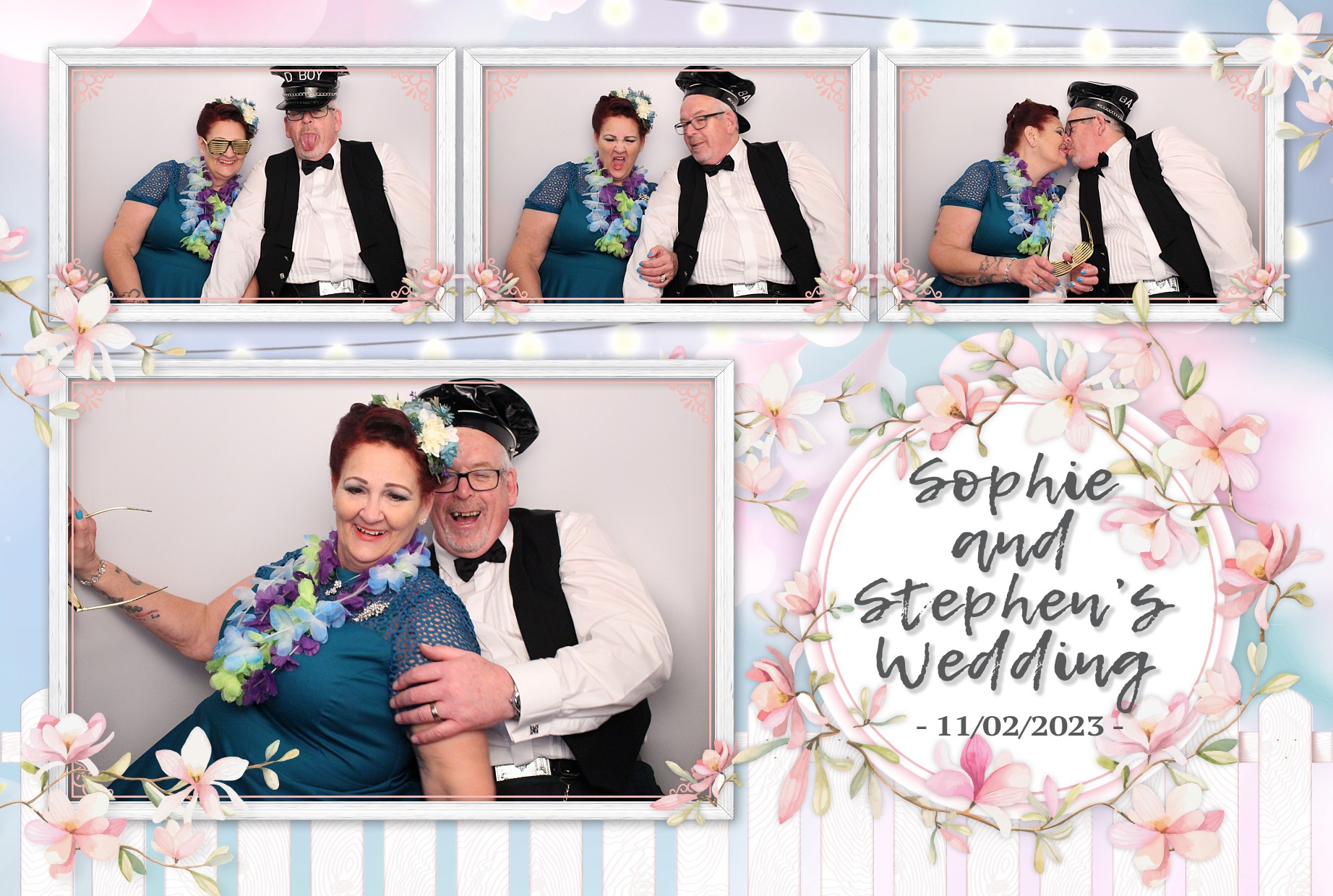 Sophie & Stephen's Wedding | View more photos from the event at gallery.myphotoboothexperience.co.uk/u/MyPhotoBoothExperienceLtd/Sophie-Stephens-Wedding