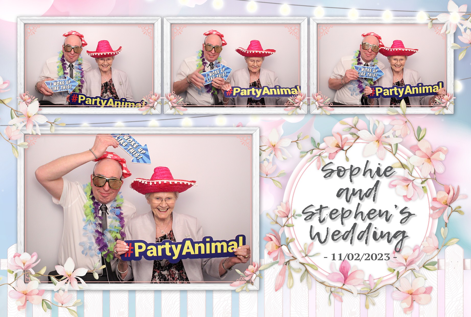Sophie & Stephen's Wedding | View more photos from the event at gallery.myphotoboothexperience.co.uk/u/MyPhotoBoothExperienceLtd/Sophie-Stephens-Wedding
