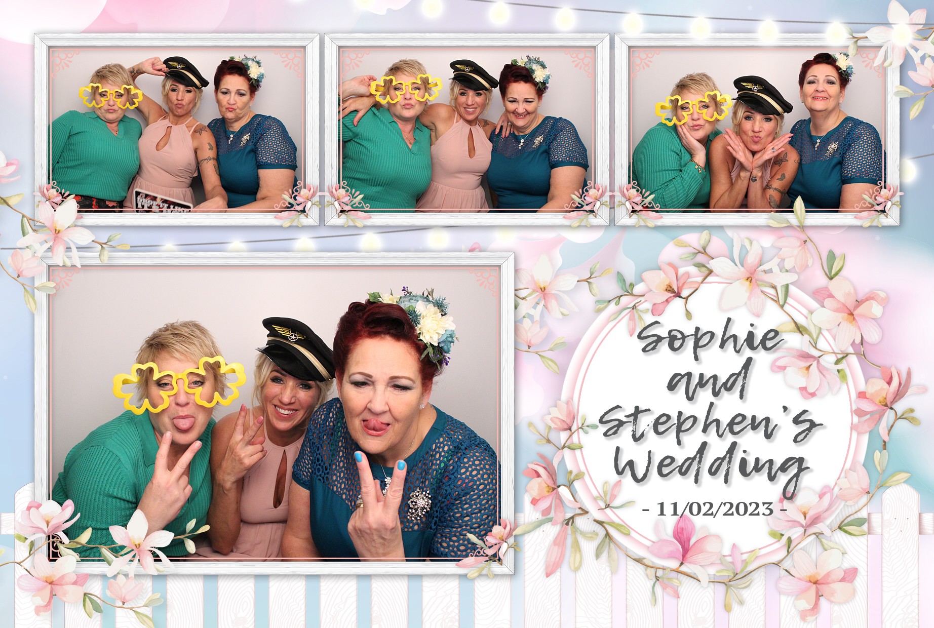 Sophie & Stephen's Wedding | View more photos from the event at gallery.myphotoboothexperience.co.uk/u/MyPhotoBoothExperienceLtd/Sophie-Stephens-Wedding