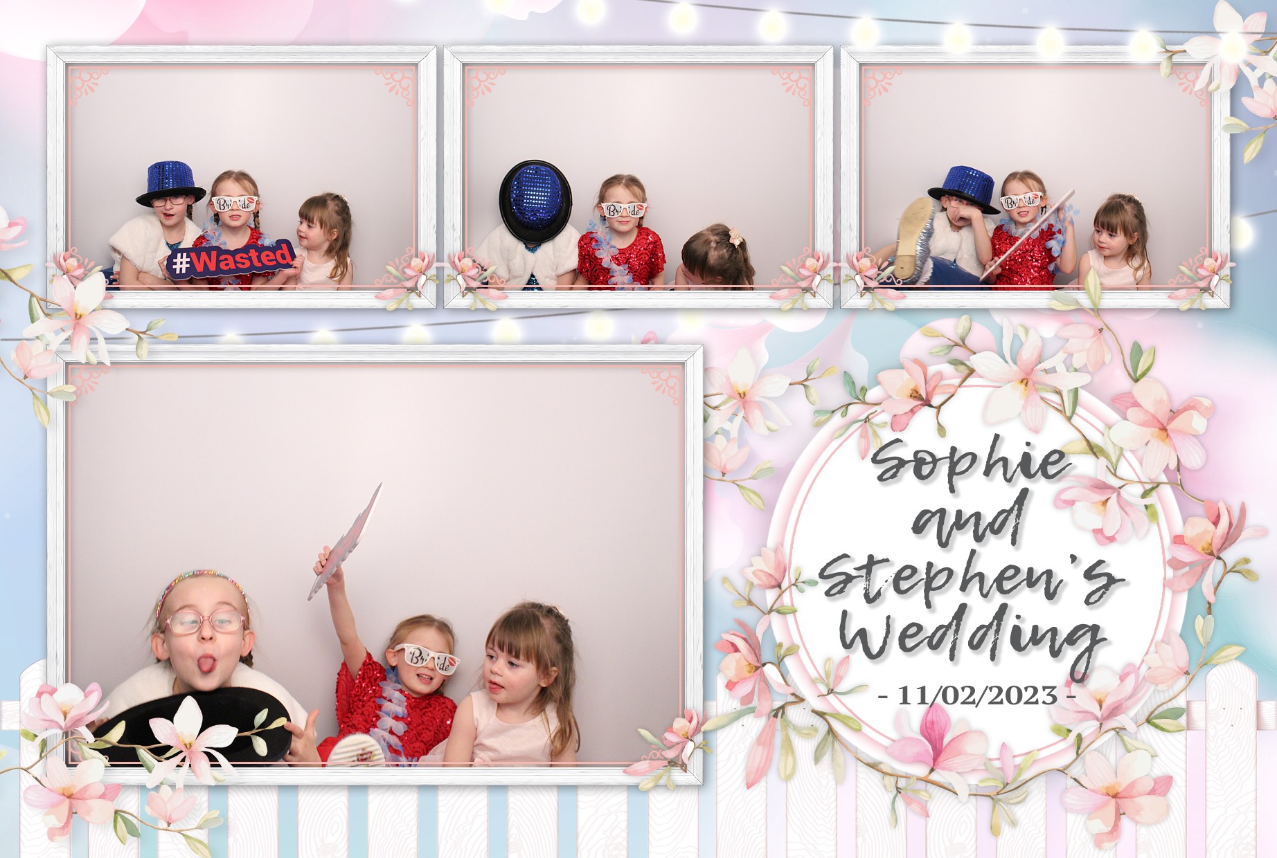 Sophie & Stephen's Wedding | View more photos from the event at gallery.myphotoboothexperience.co.uk/u/MyPhotoBoothExperienceLtd/Sophie-Stephens-Wedding