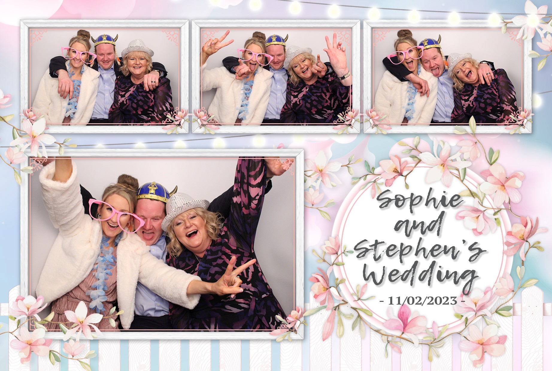 Sophie & Stephen's Wedding | View more photos from the event at gallery.myphotoboothexperience.co.uk/u/MyPhotoBoothExperienceLtd/Sophie-Stephens-Wedding