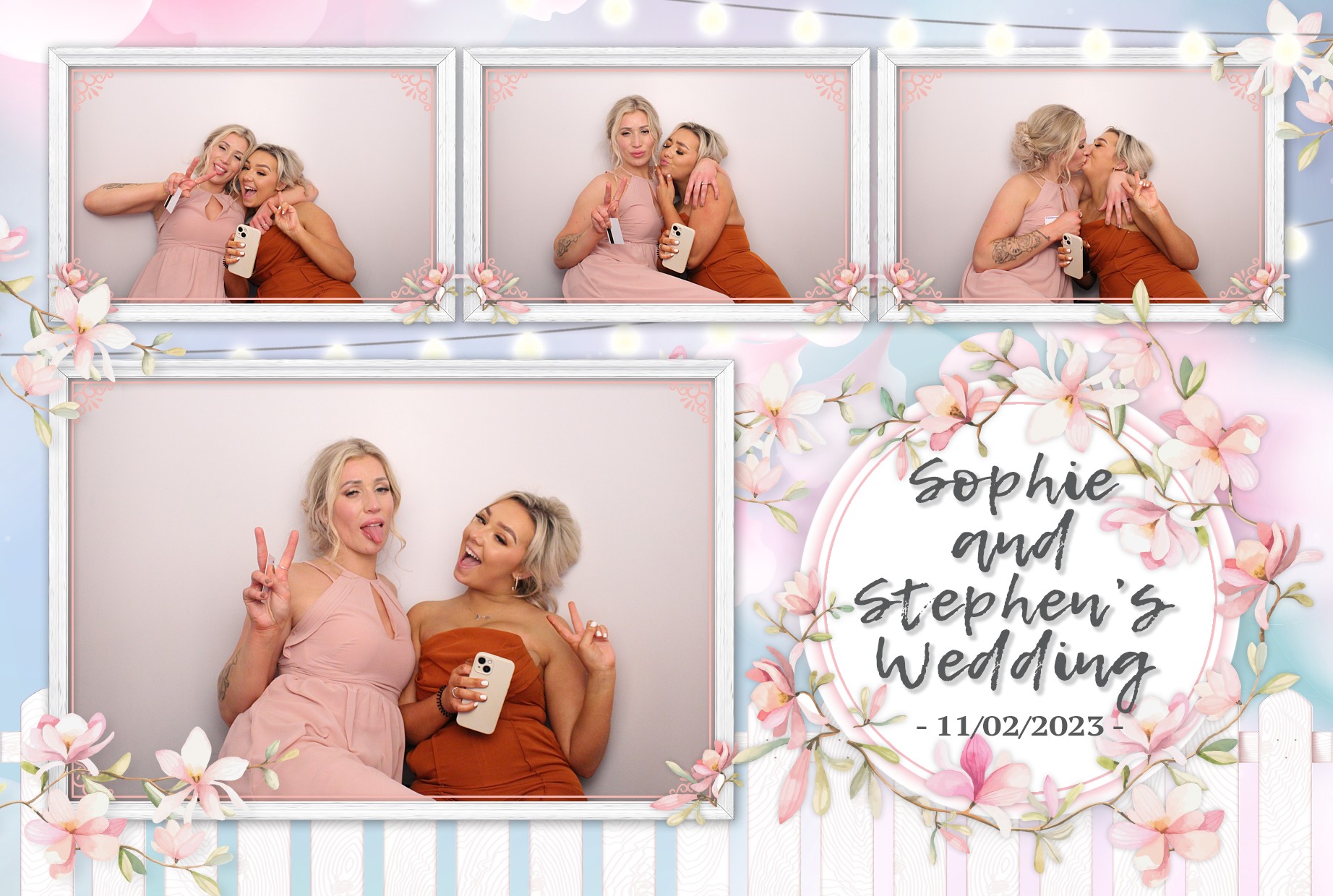 Sophie & Stephen's Wedding | View more photos from the event at gallery.myphotoboothexperience.co.uk/u/MyPhotoBoothExperienceLtd/Sophie-Stephens-Wedding