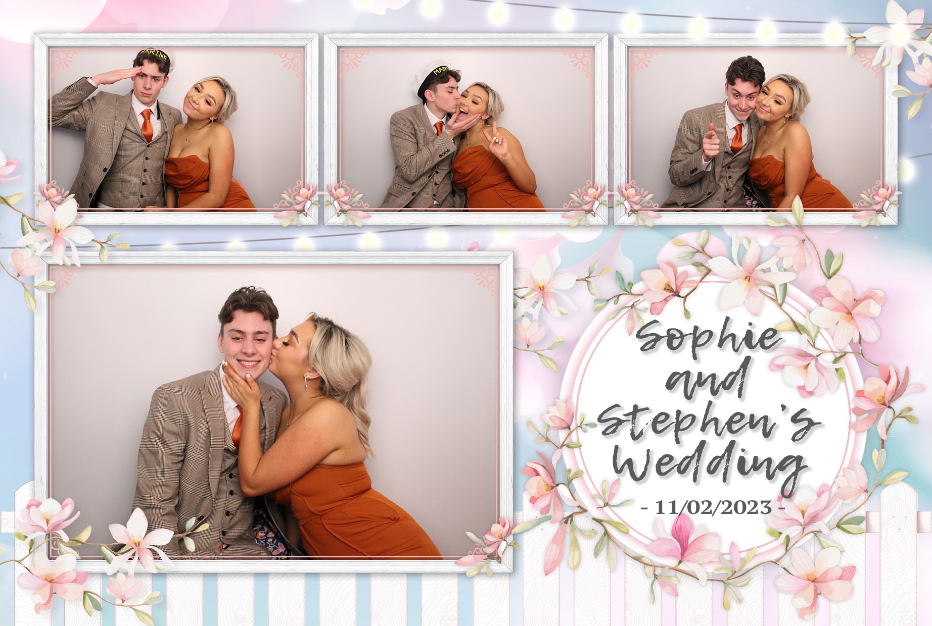 Sophie & Stephen's Wedding | View more photos from the event at gallery.myphotoboothexperience.co.uk/u/MyPhotoBoothExperienceLtd/Sophie-Stephens-Wedding
