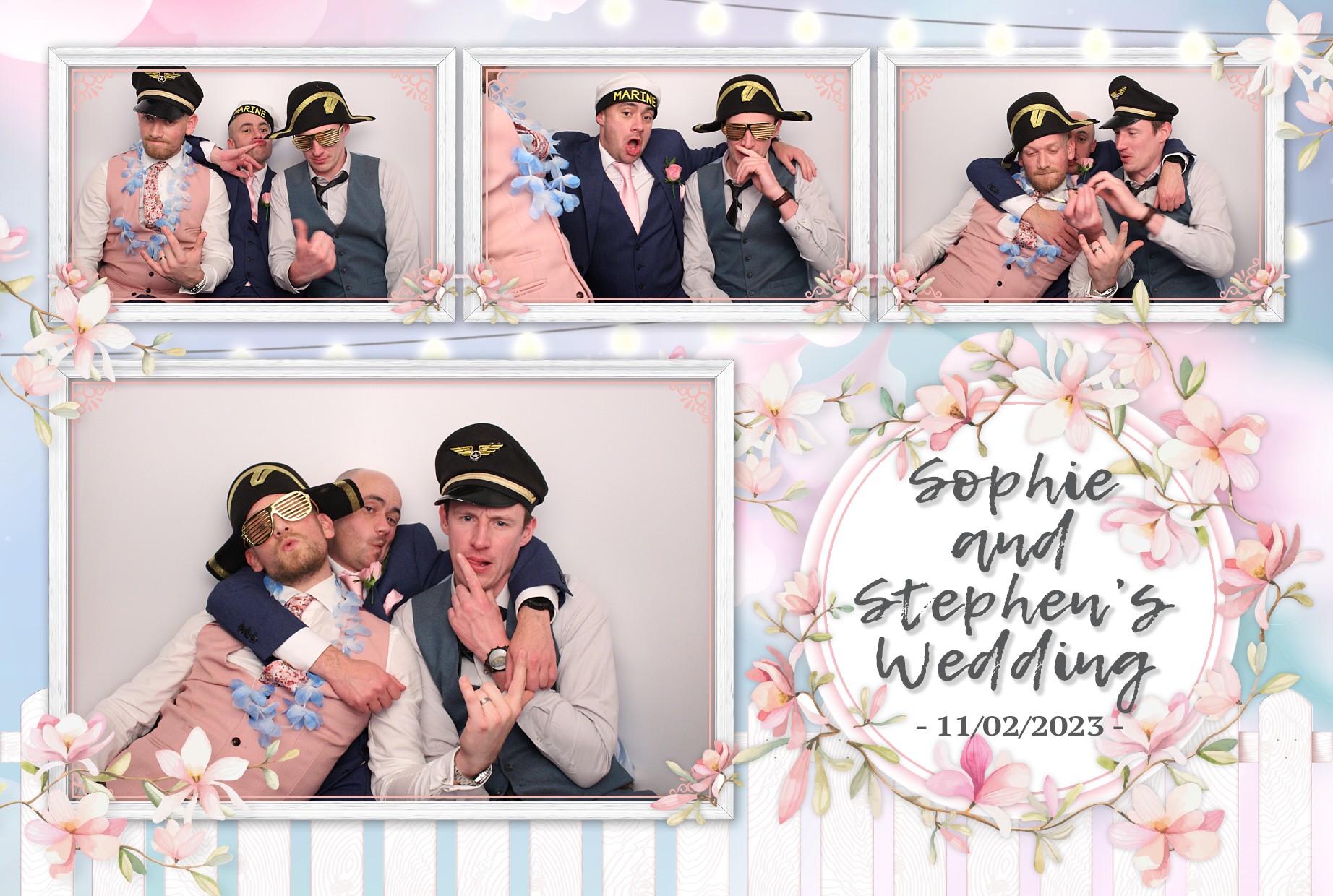 Sophie & Stephen's Wedding | View more photos from the event at gallery.myphotoboothexperience.co.uk/u/MyPhotoBoothExperienceLtd/Sophie-Stephens-Wedding
