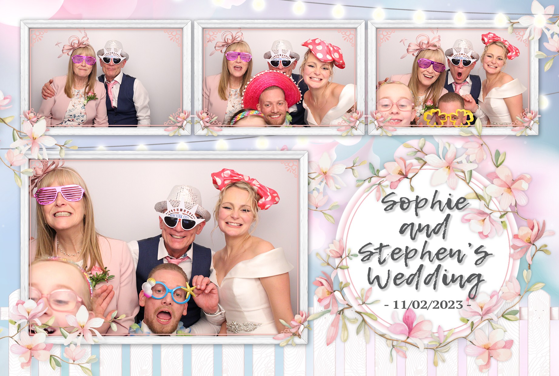 Sophie & Stephen's Wedding | View more photos from the event at gallery.myphotoboothexperience.co.uk/u/MyPhotoBoothExperienceLtd/Sophie-Stephens-Wedding