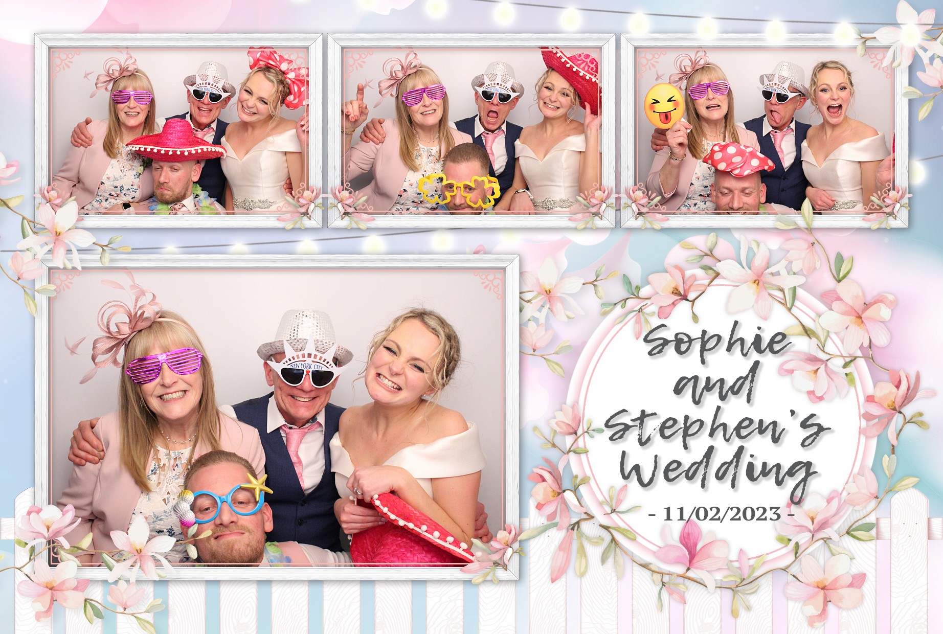 Sophie & Stephen's Wedding | View more photos from the event at gallery.myphotoboothexperience.co.uk/u/MyPhotoBoothExperienceLtd/Sophie-Stephens-Wedding