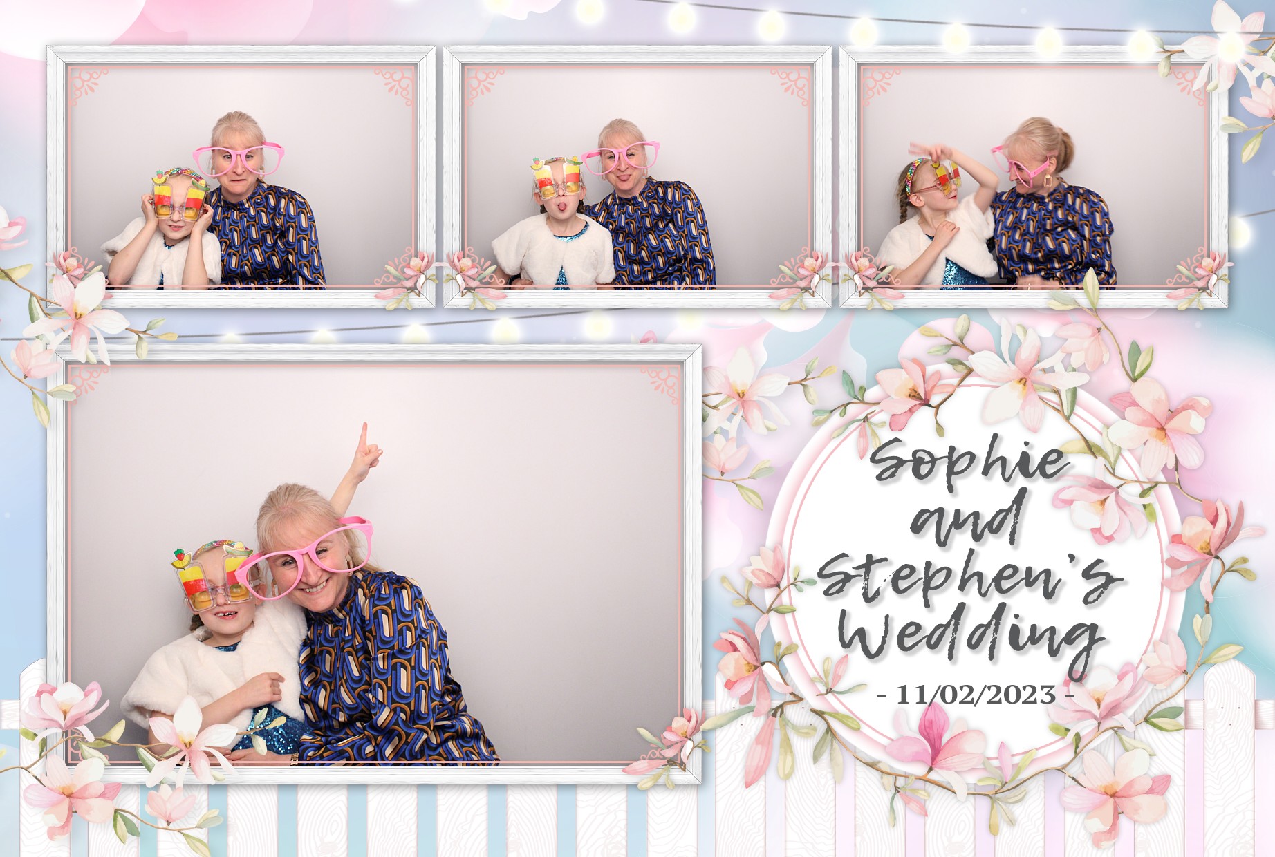 Sophie & Stephen's Wedding | View more photos from the event at gallery.myphotoboothexperience.co.uk/u/MyPhotoBoothExperienceLtd/Sophie-Stephens-Wedding
