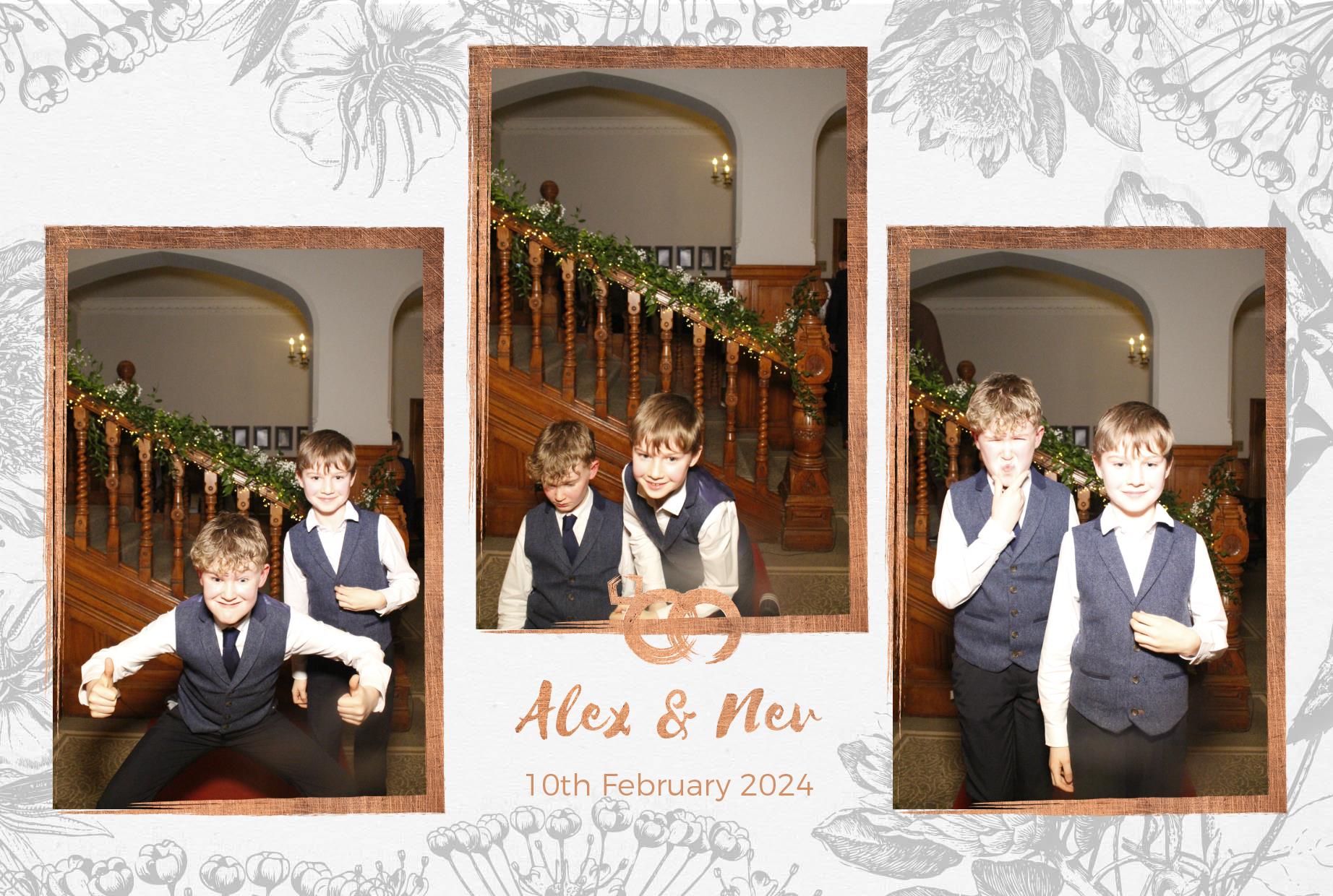 Alex & Nev's Wedding Reception | View more photos from the event at gallery.myphotoboothexperience.co.uk/u/MyPhotoBoothExperienceLtd/Alex-Nevs-Wedding-Reception