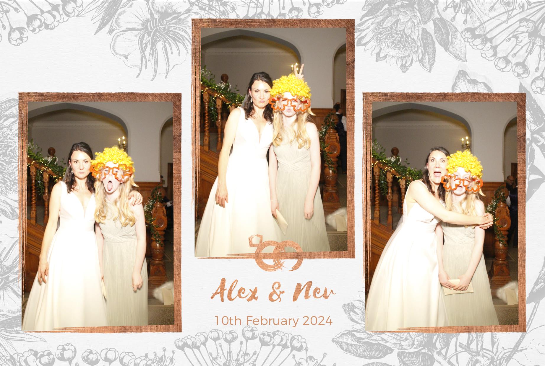 Alex & Nev's Wedding Reception | View more photos from the event at gallery.myphotoboothexperience.co.uk/u/MyPhotoBoothExperienceLtd/Alex-Nevs-Wedding-Reception
