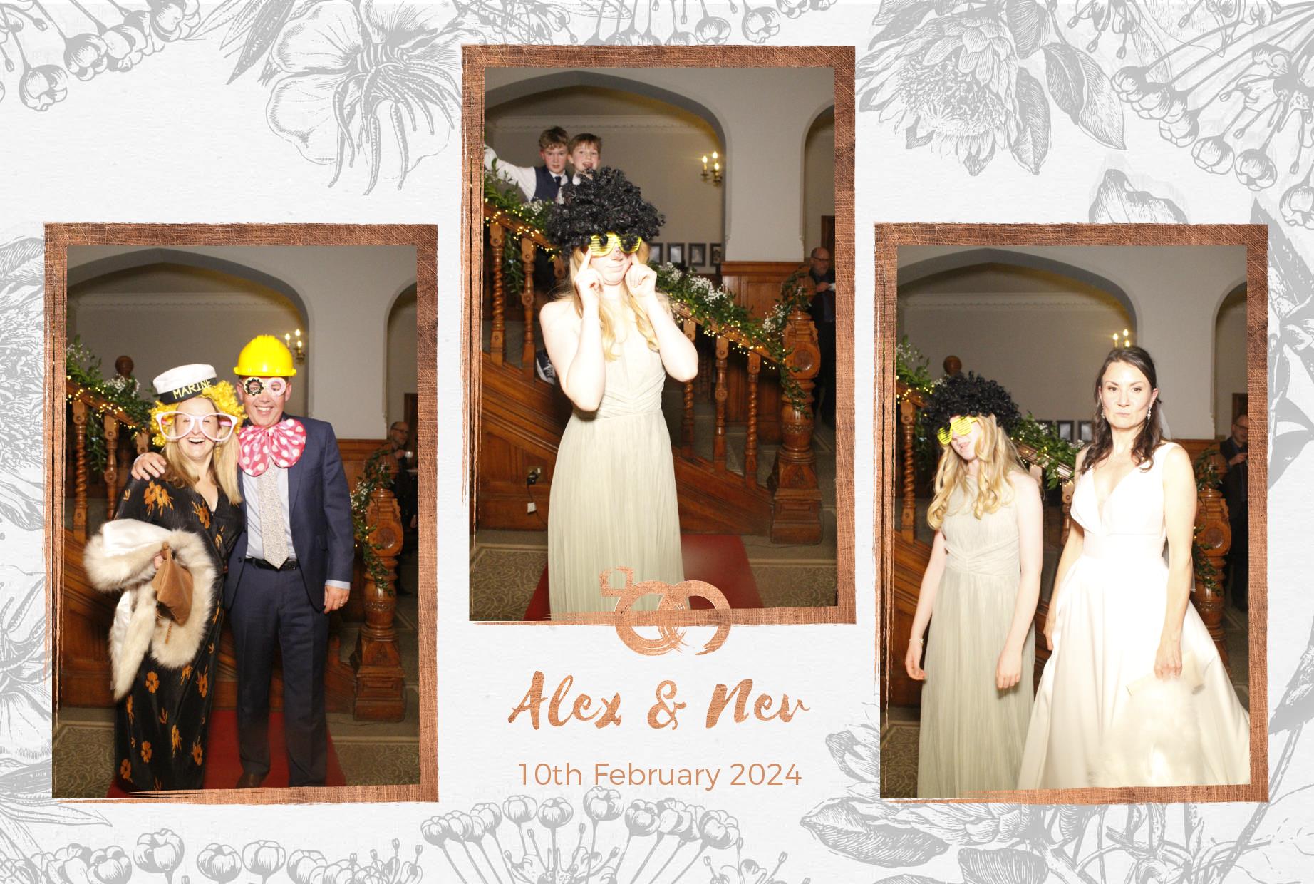 Alex & Nev's Wedding Reception | View more photos from the event at gallery.myphotoboothexperience.co.uk/u/MyPhotoBoothExperienceLtd/Alex-Nevs-Wedding-Reception