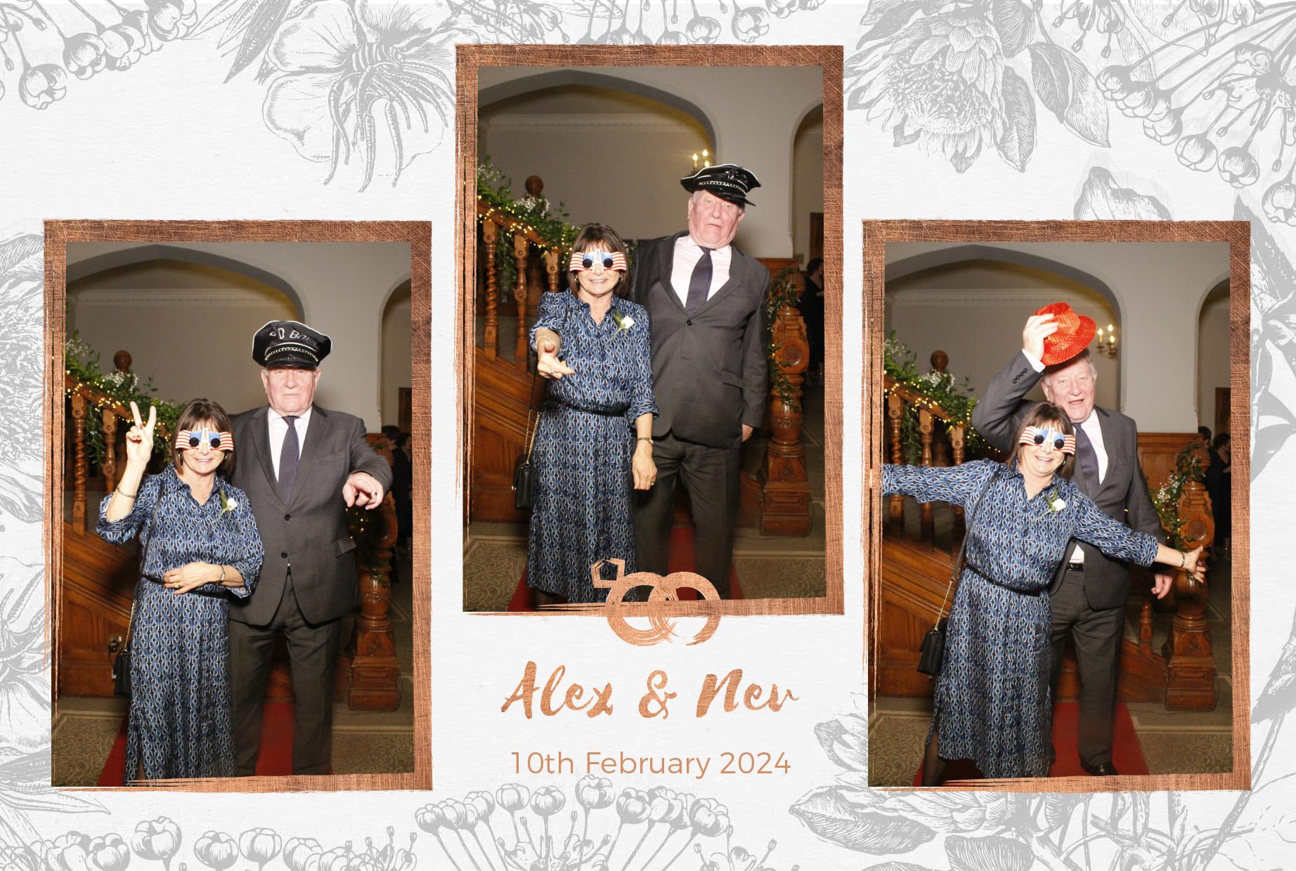 Alex & Nev's Wedding Reception | View more photos from the event at gallery.myphotoboothexperience.co.uk/u/MyPhotoBoothExperienceLtd/Alex-Nevs-Wedding-Reception