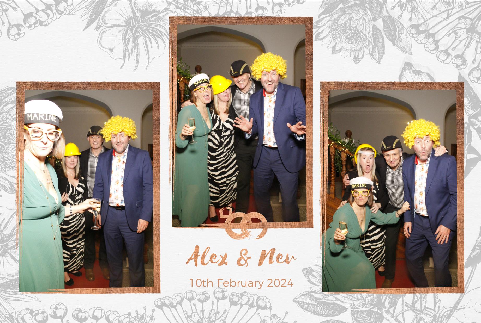 Alex & Nev's Wedding Reception | View more photos from the event at gallery.myphotoboothexperience.co.uk/u/MyPhotoBoothExperienceLtd/Alex-Nevs-Wedding-Reception