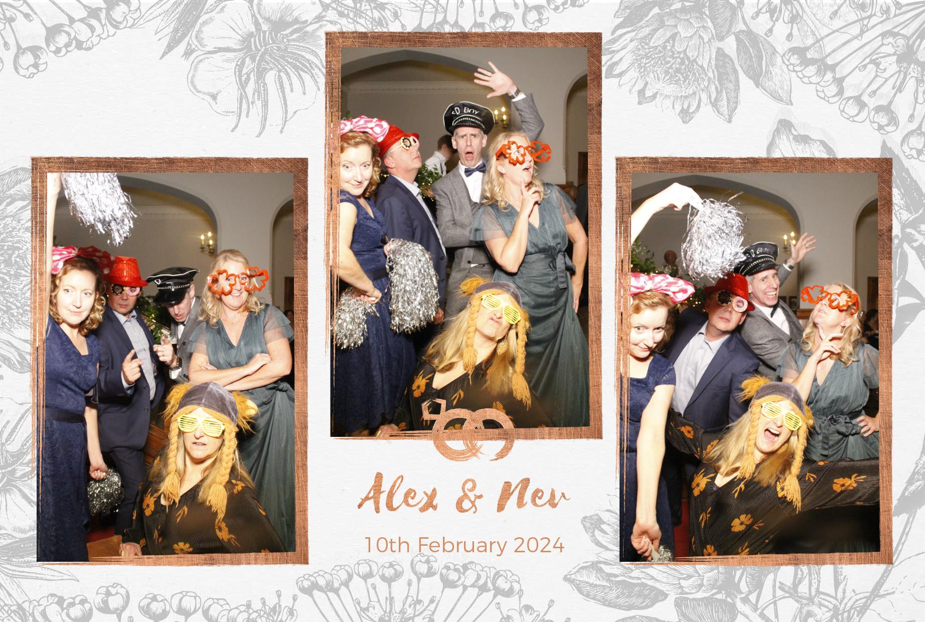 Alex & Nev's Wedding Reception | View more photos from the event at gallery.myphotoboothexperience.co.uk/u/MyPhotoBoothExperienceLtd/Alex-Nevs-Wedding-Reception