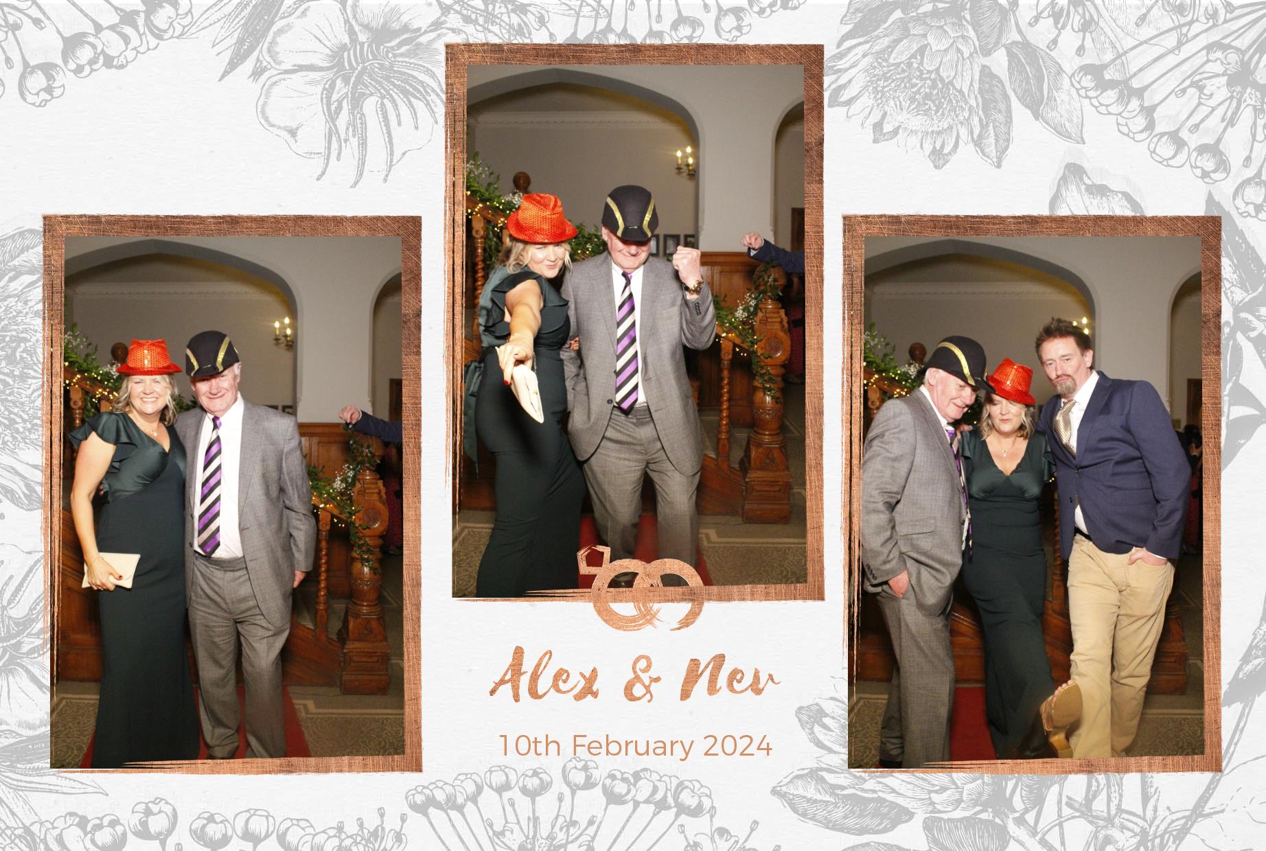 Alex & Nev's Wedding Reception | View more photos from the event at gallery.myphotoboothexperience.co.uk/u/MyPhotoBoothExperienceLtd/Alex-Nevs-Wedding-Reception