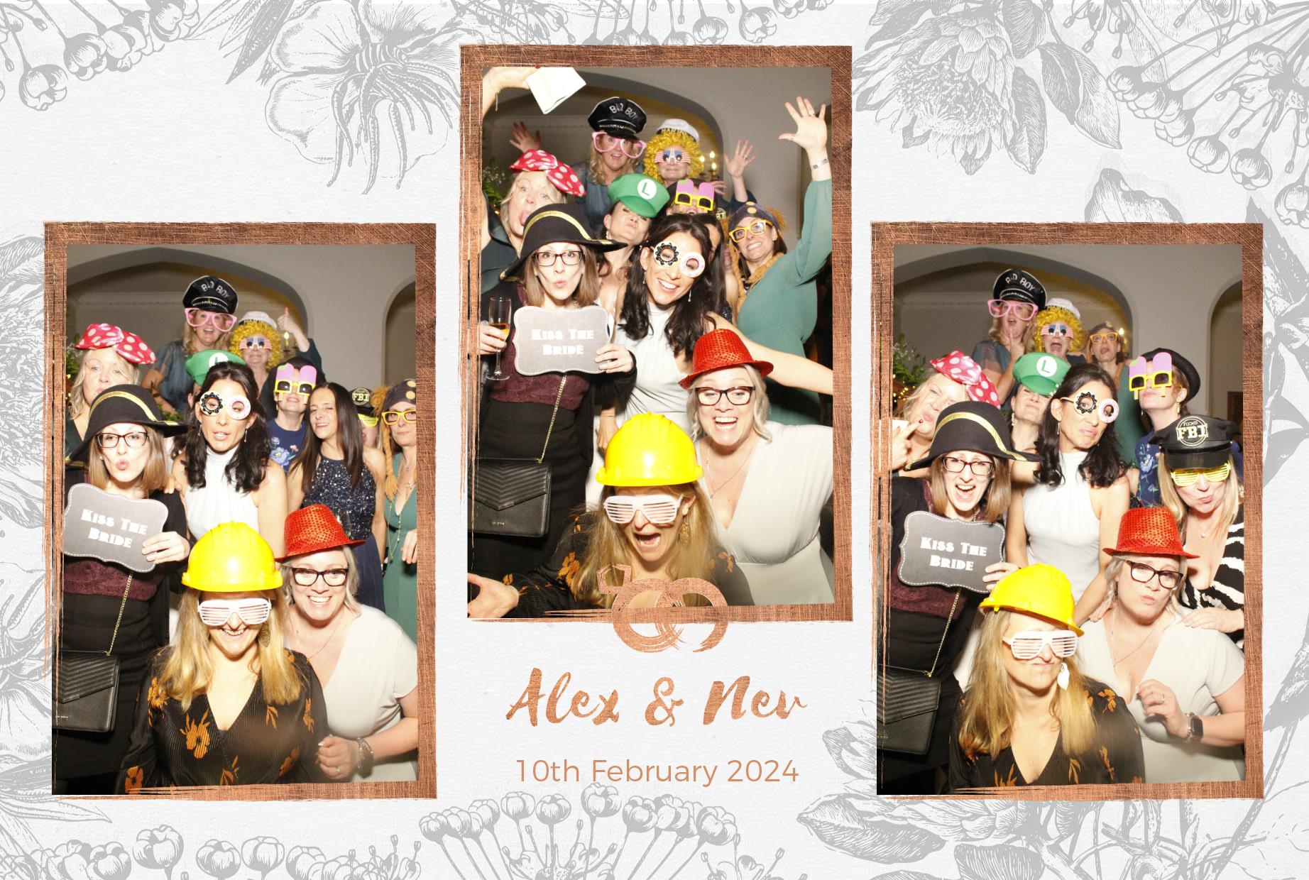 Alex & Nev's Wedding Reception | View more photos from the event at gallery.myphotoboothexperience.co.uk/u/MyPhotoBoothExperienceLtd/Alex-Nevs-Wedding-Reception