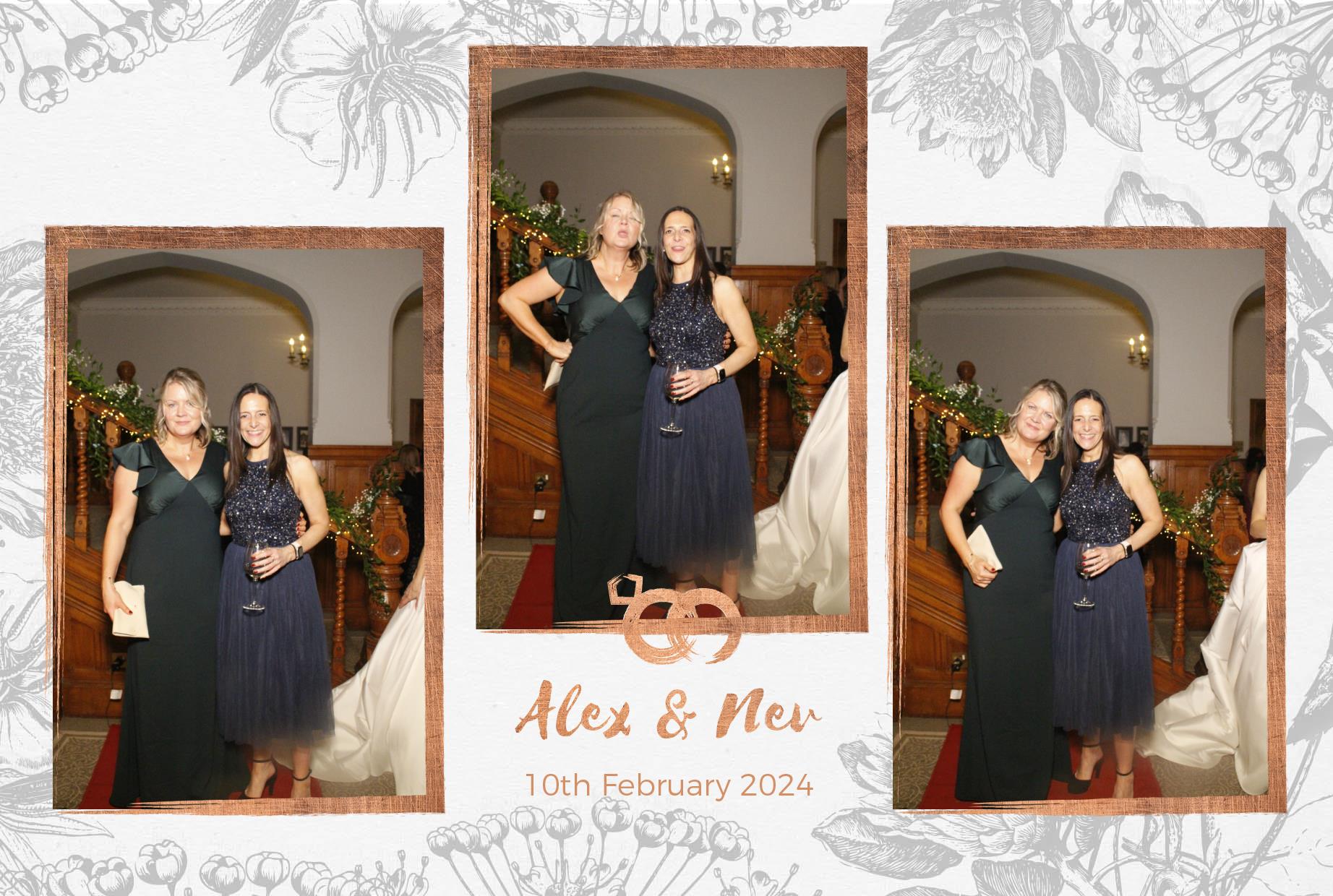 Alex & Nev's Wedding Reception | View more photos from the event at gallery.myphotoboothexperience.co.uk/u/MyPhotoBoothExperienceLtd/Alex-Nevs-Wedding-Reception