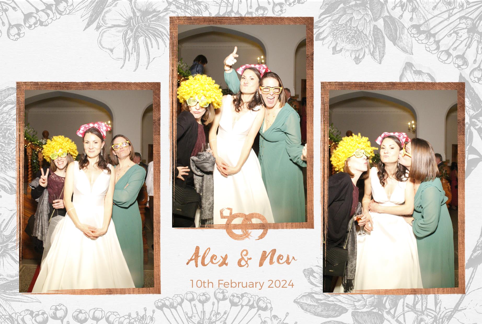 Alex & Nev's Wedding Reception | View more photos from the event at gallery.myphotoboothexperience.co.uk/u/MyPhotoBoothExperienceLtd/Alex-Nevs-Wedding-Reception
